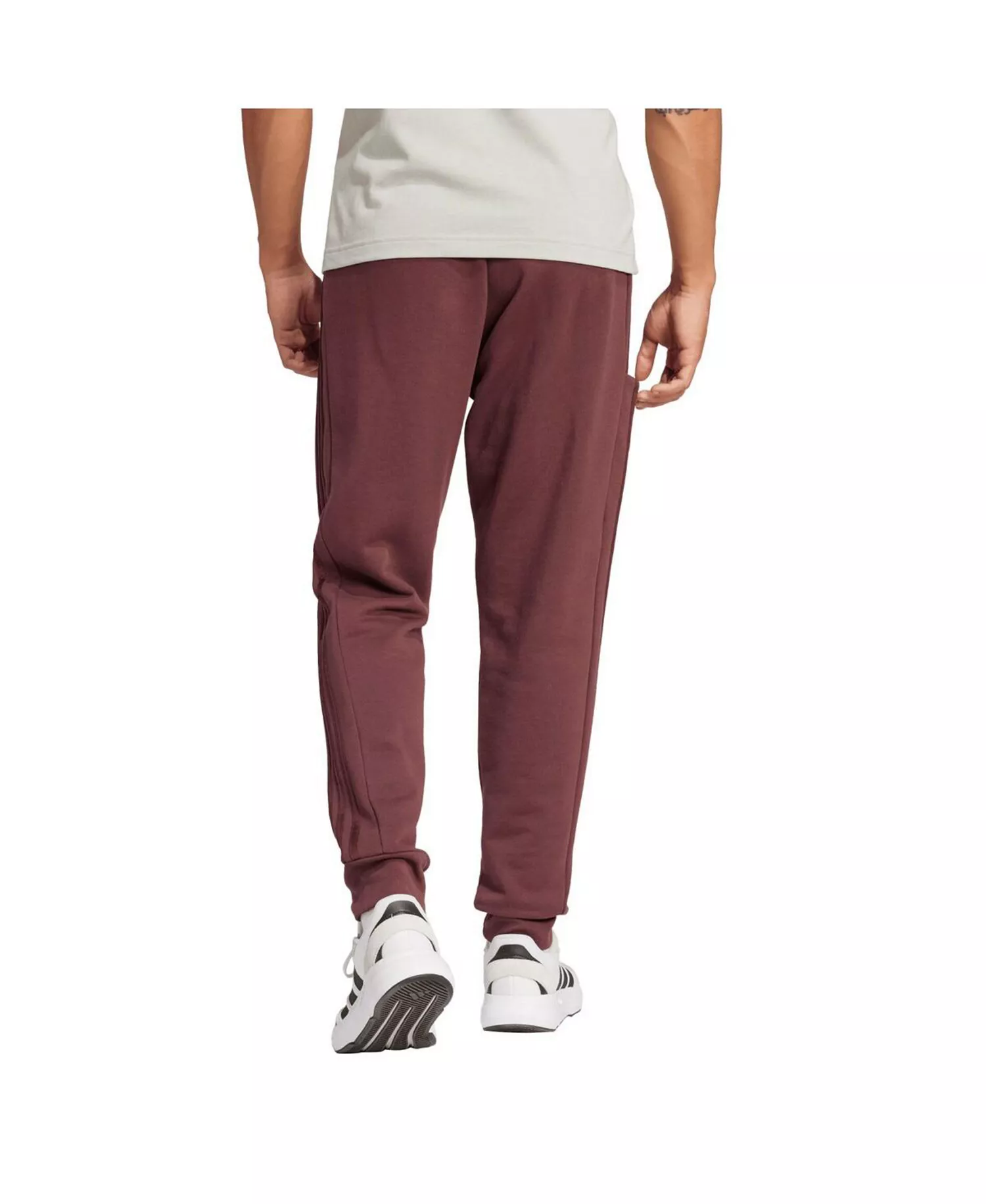 Men's Maroon New Zealand Rugby All Blacks Pants - Maroon - L