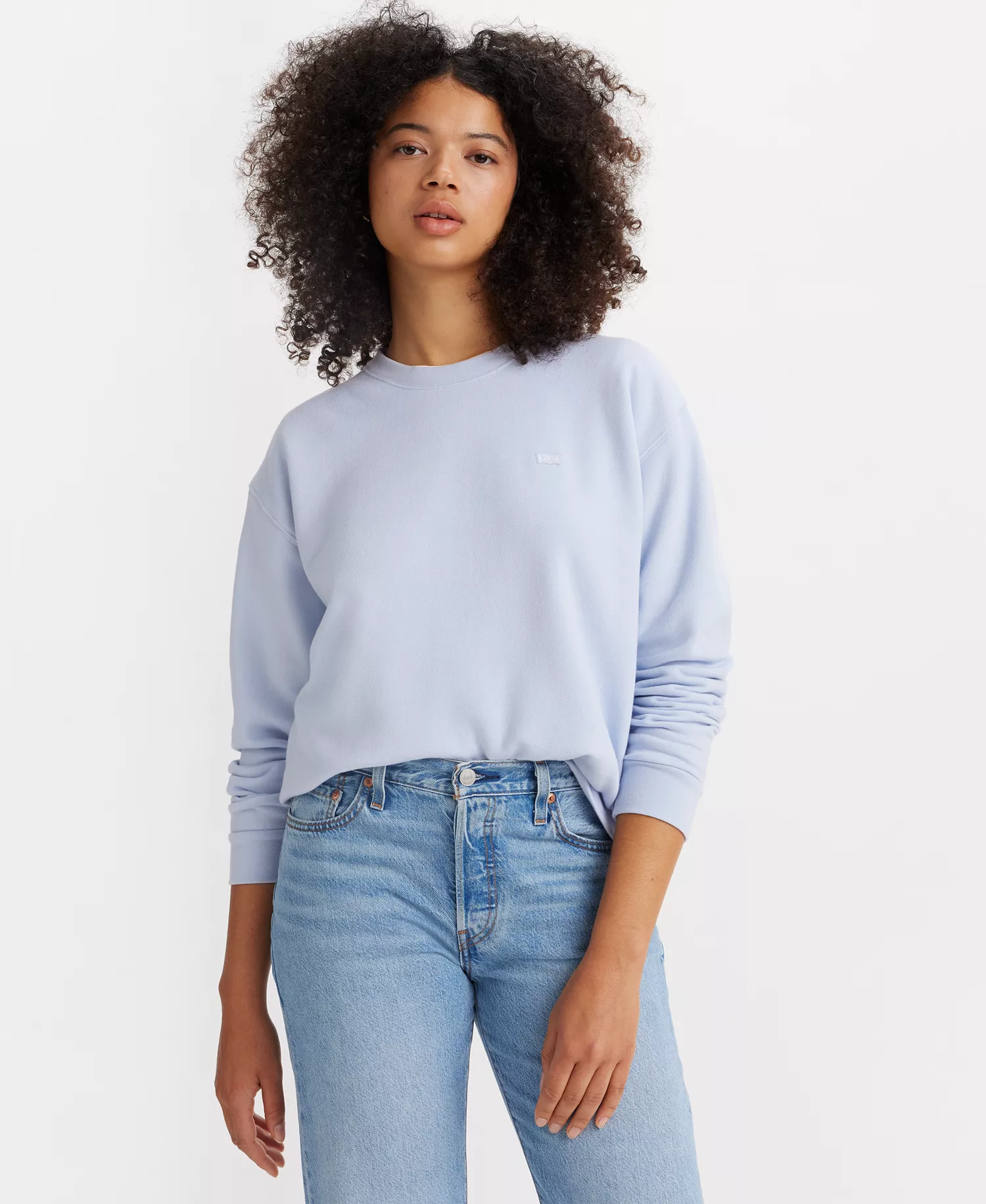 Women's Everyday Crew Neck Sweatshirt - Kentucky Blue - L
