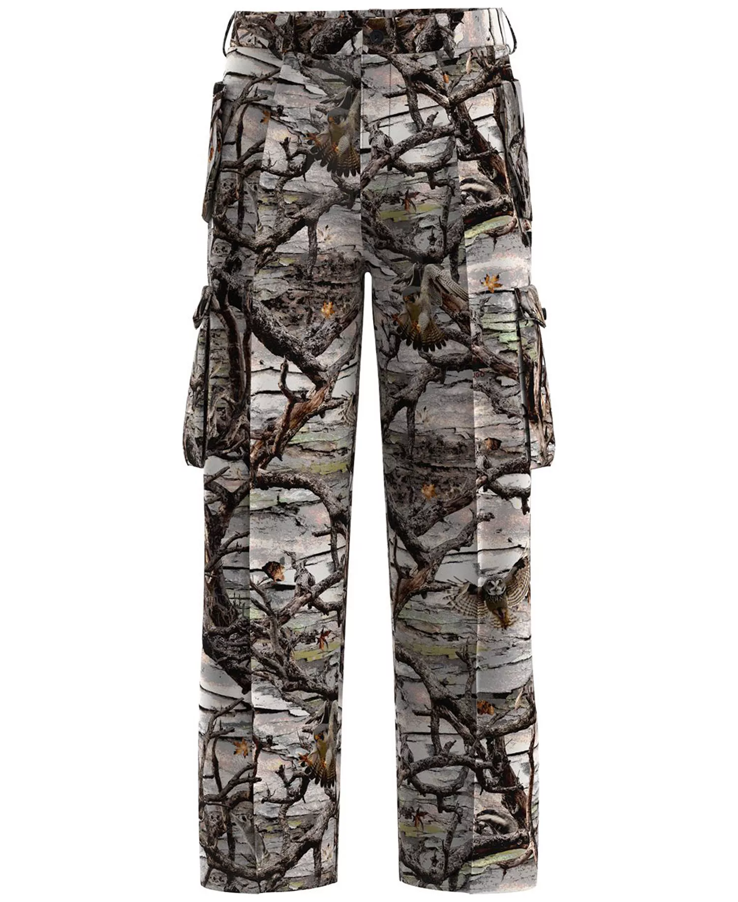 Men's Flynn All Over Print Wide Leg Trousers - camouflage - 2XL