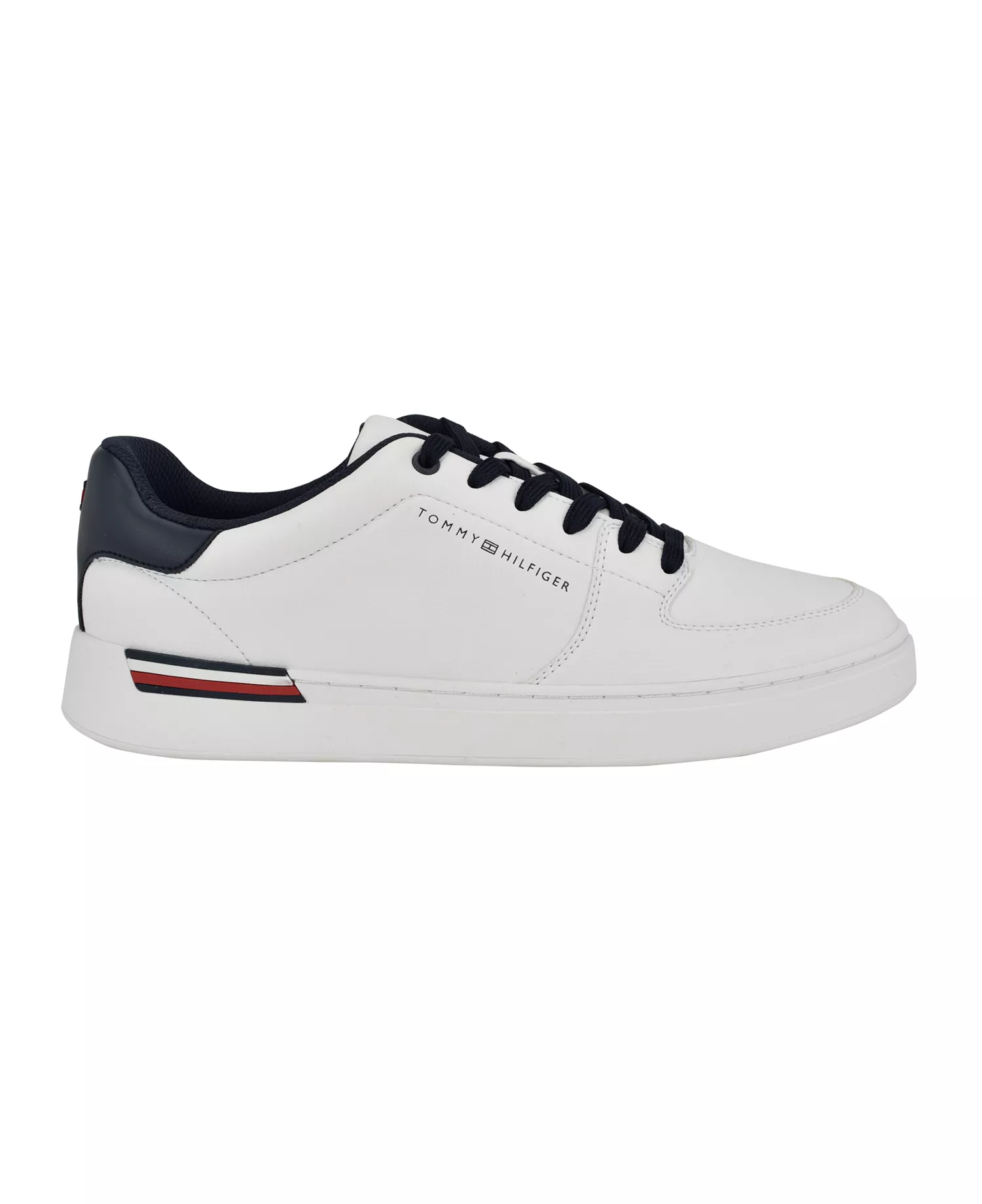 Men's Jorian Fashion Lace Up Sneakers - White/navy - 11.5M