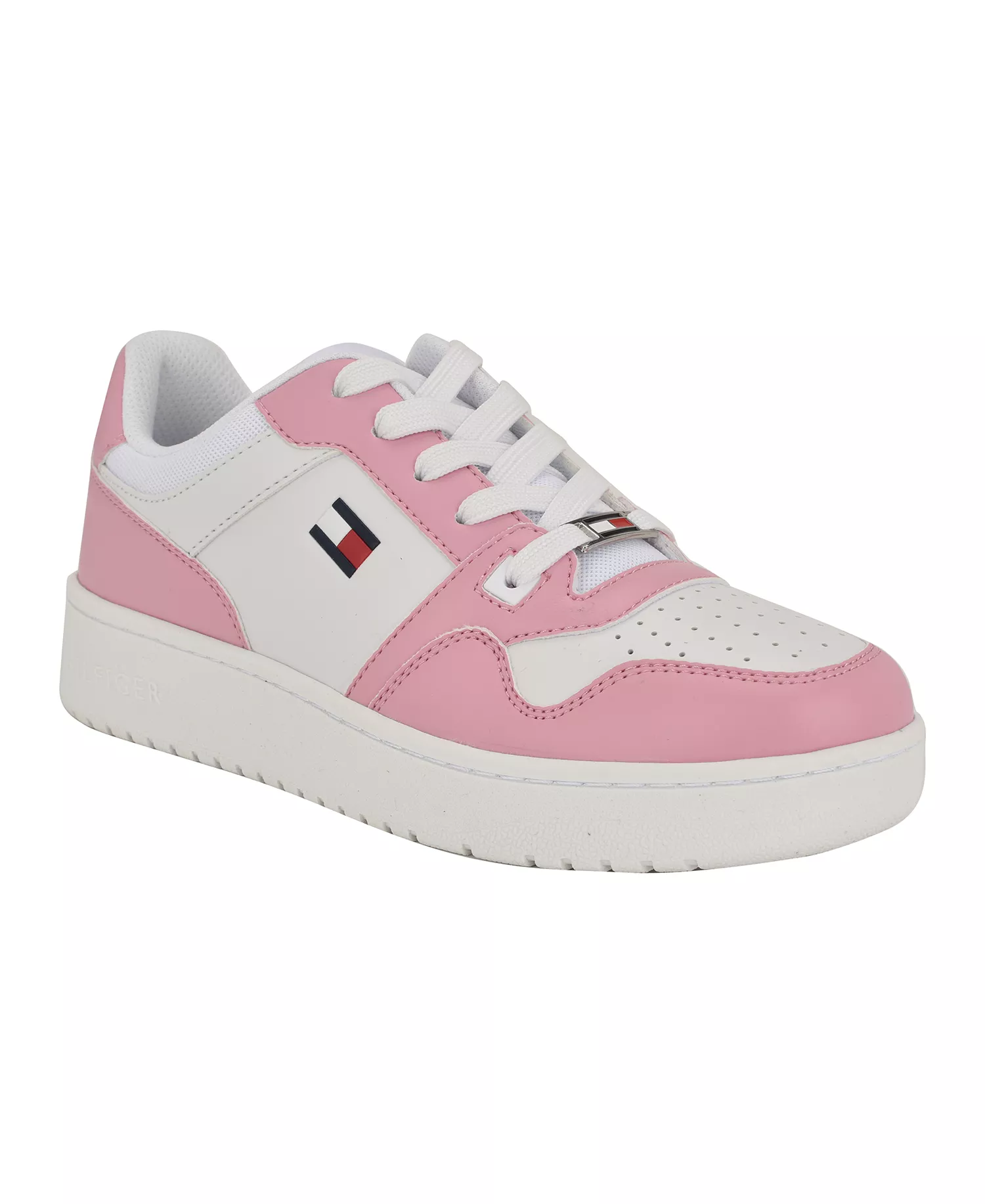 Women's Twigye Lace-Up Sneakers - Pink/White - 10M