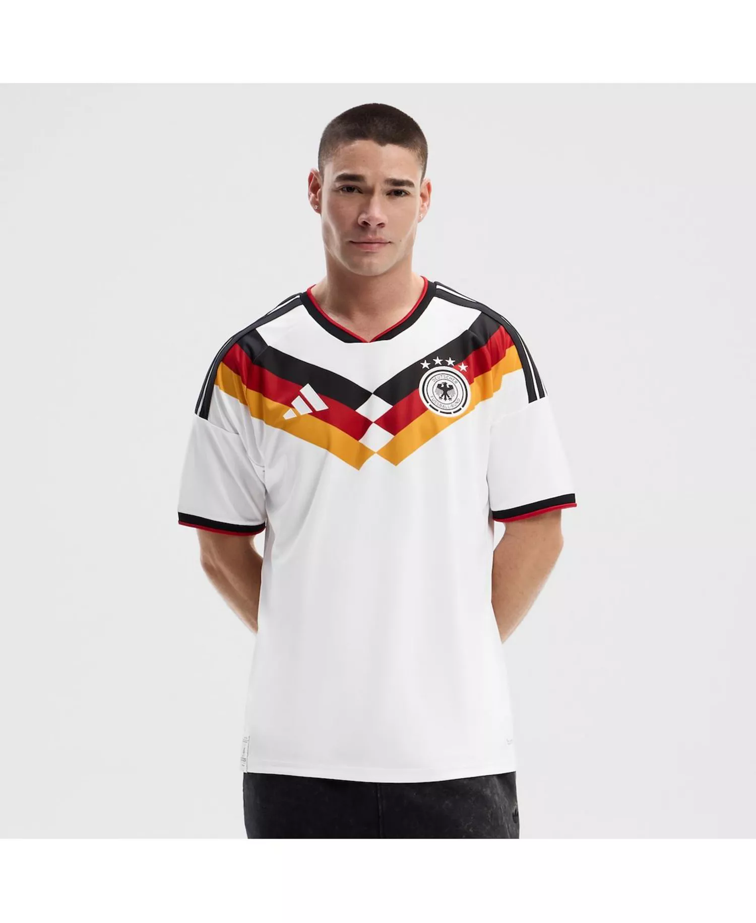 Men's White Germany National Team FIFA x World Cup 2026 Home Replica Jersey - White - 2XL