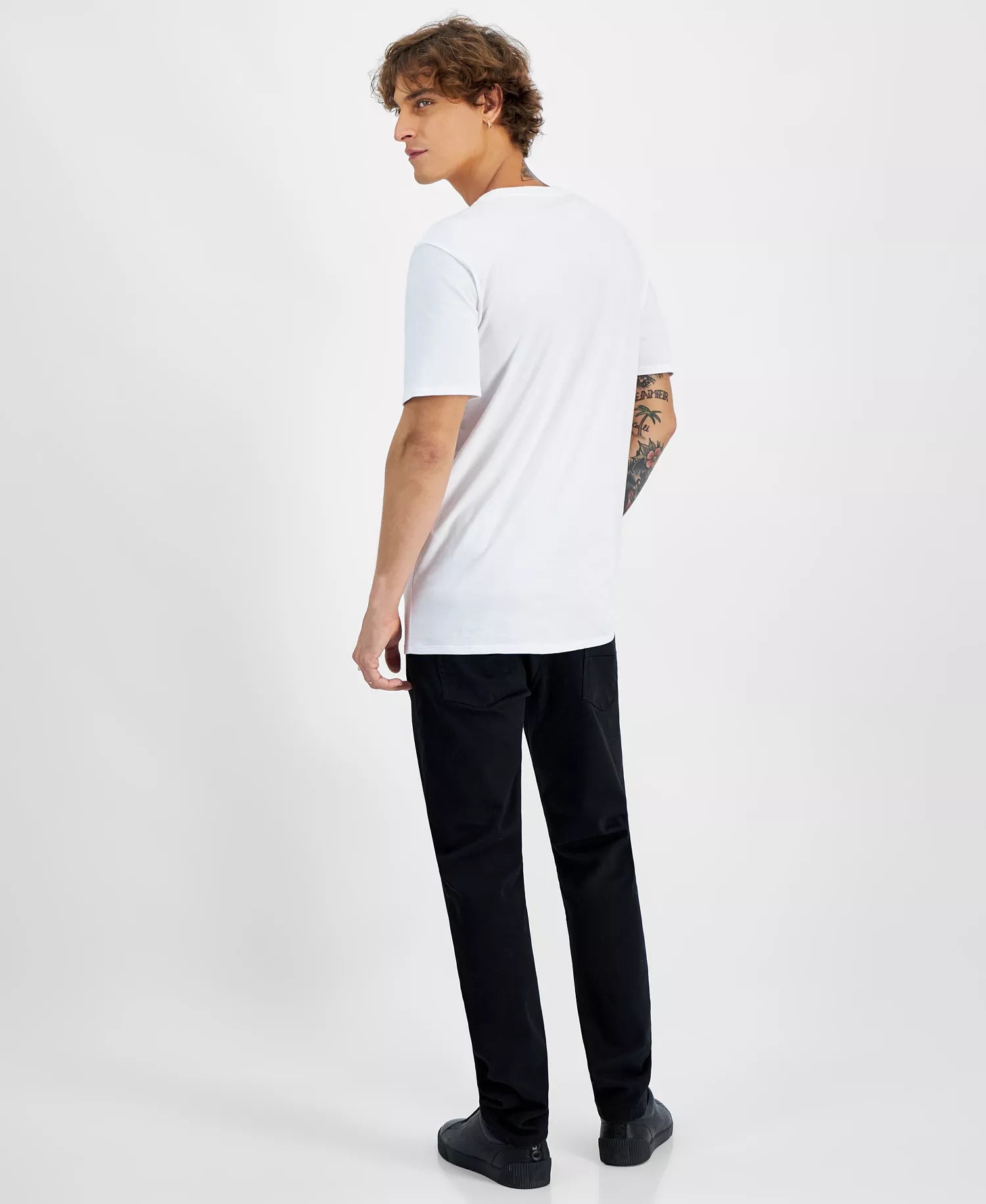 Men's Slim Fit Denim Jeans, Created for Macy's - Black - 34