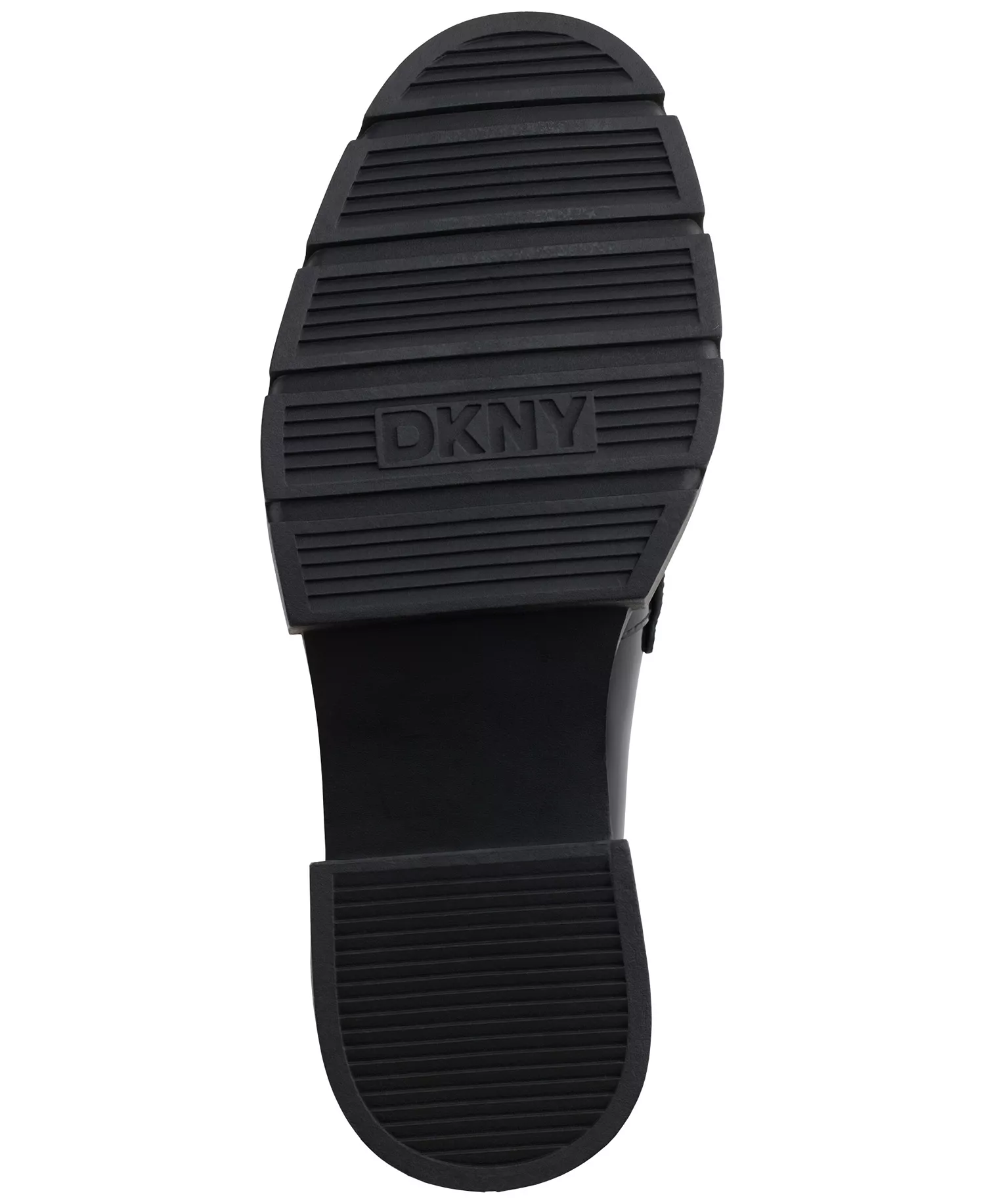 Women's Texas Heeled Platform Loafers - Black - 7.5M