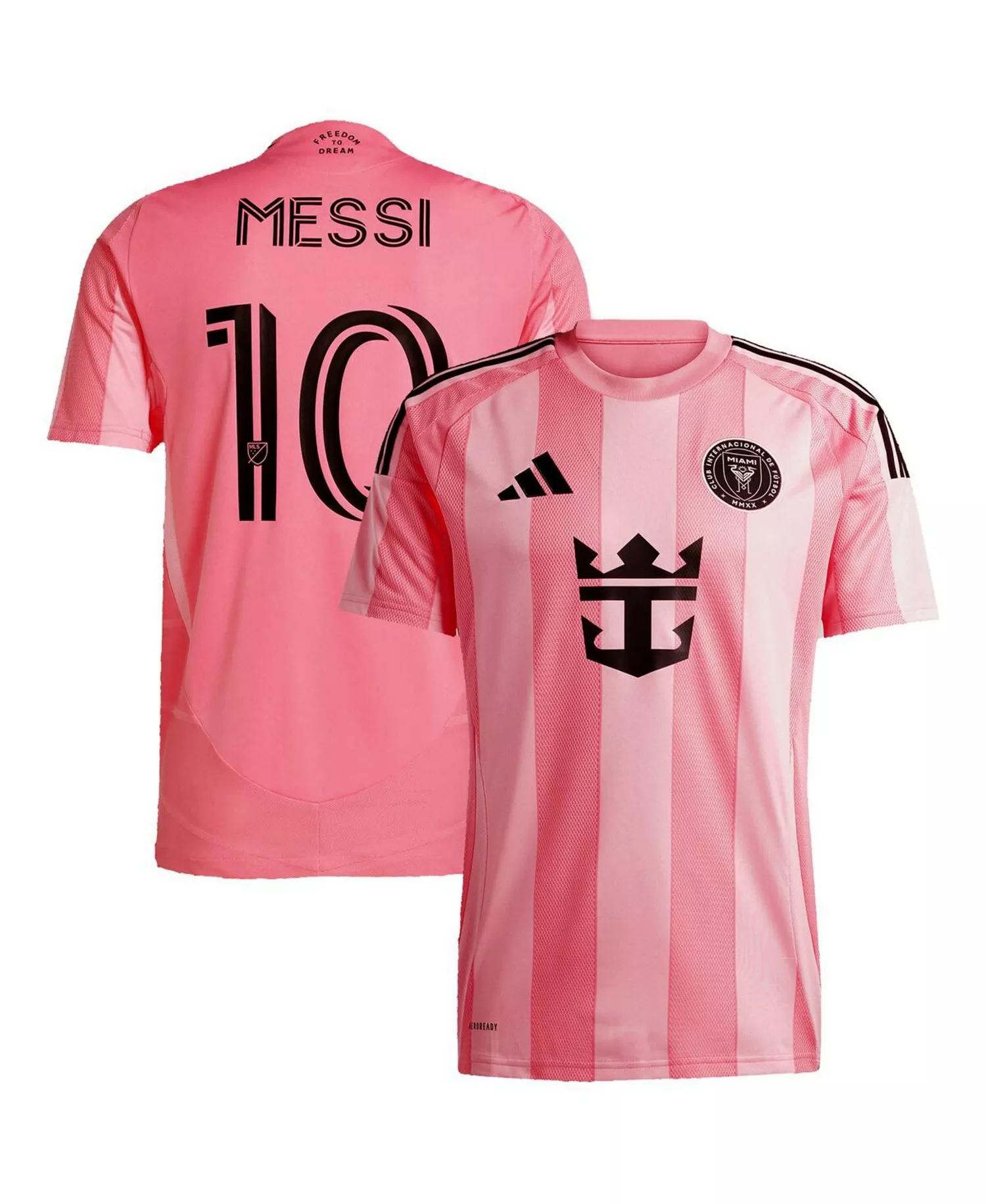 Men's Lionel Messi Light Pink Inter Miami CF 2025 Euforia Replica Player Jersey - Light Pink - 2XL