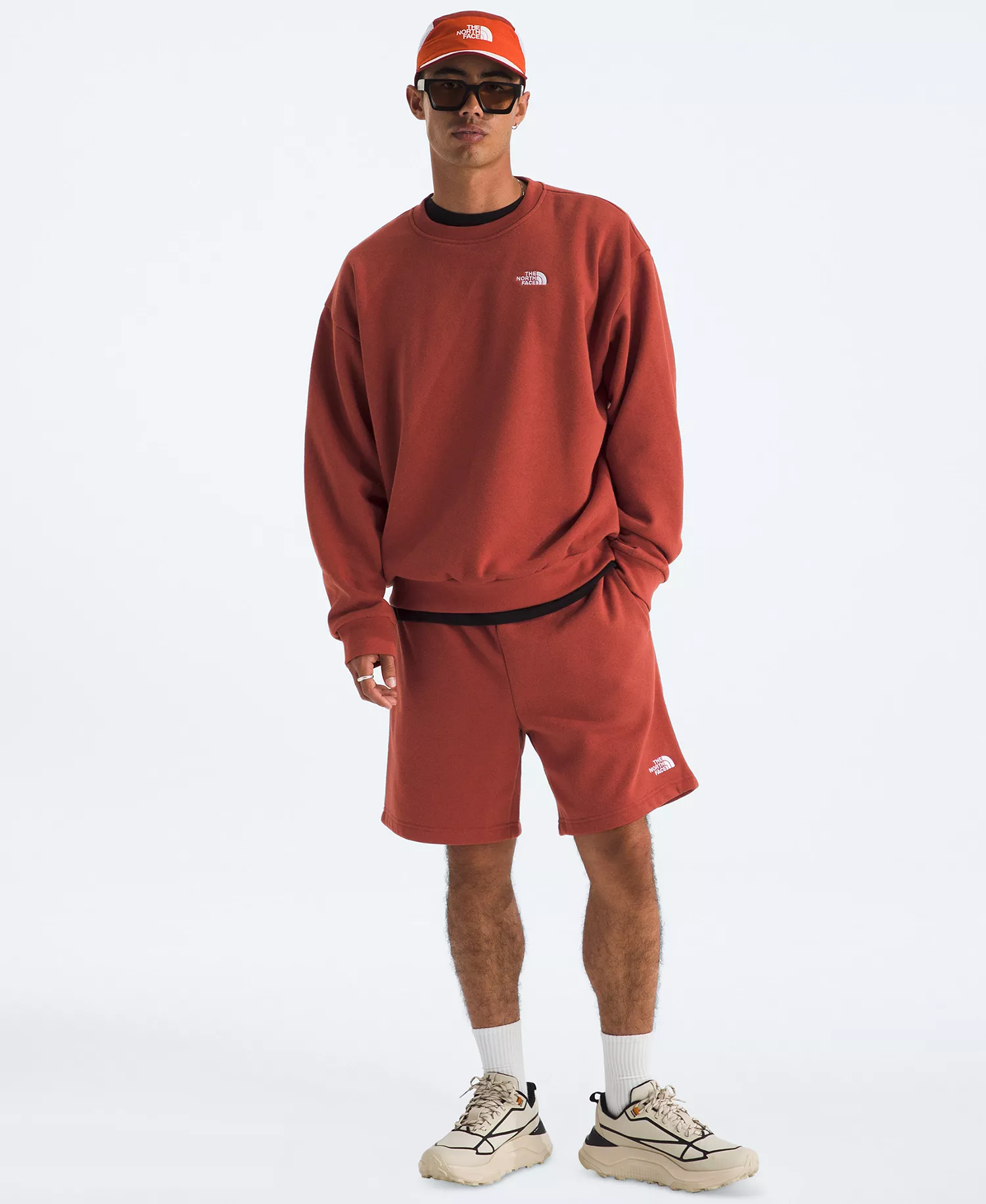 Men's Evolution Simple Dome Oversized Sweatshirt - Iron Clay - 2XL