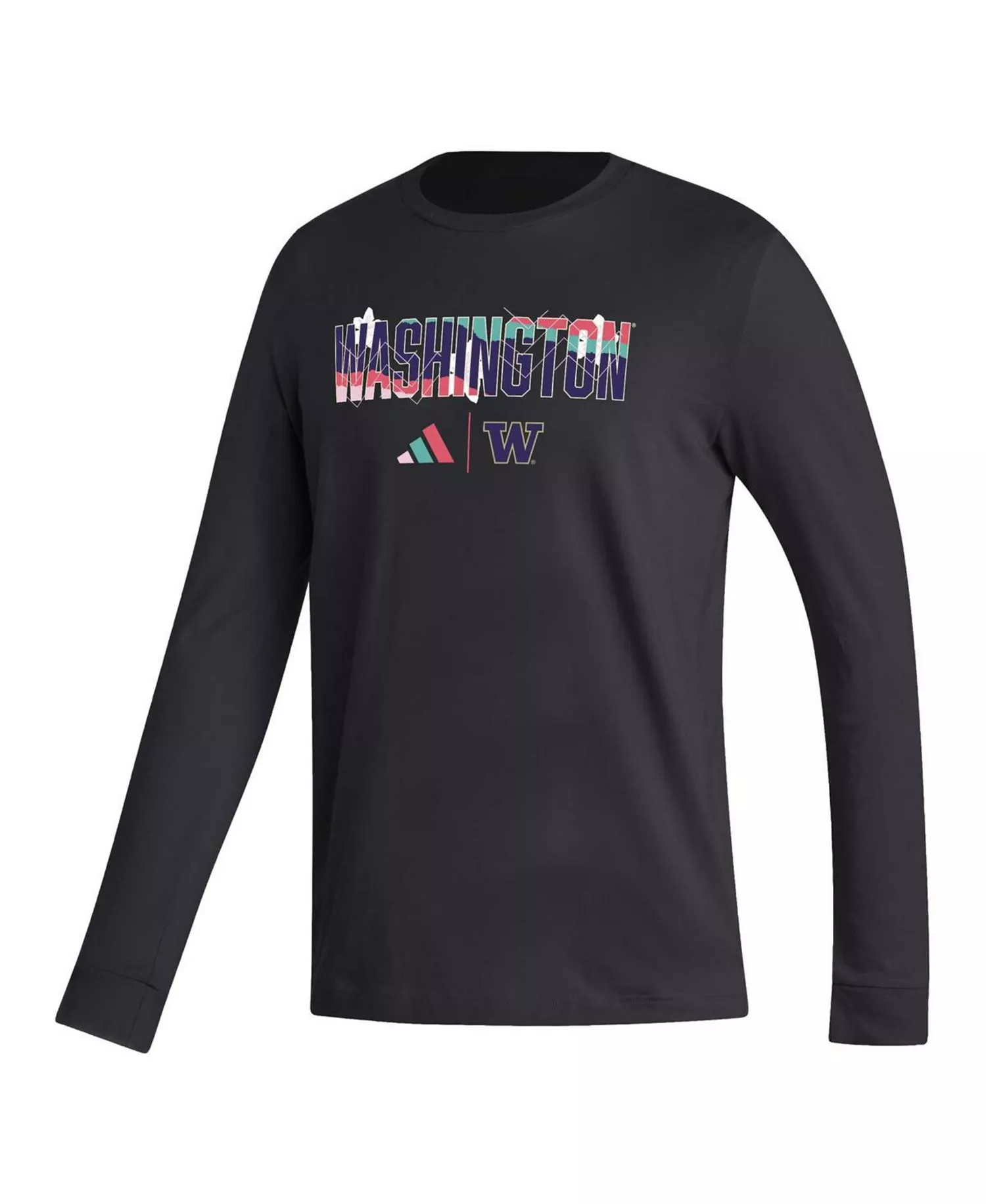 Men's Black Washington Huskies Honoring Black Excellence Long Sleeve T-shirt - Black - L