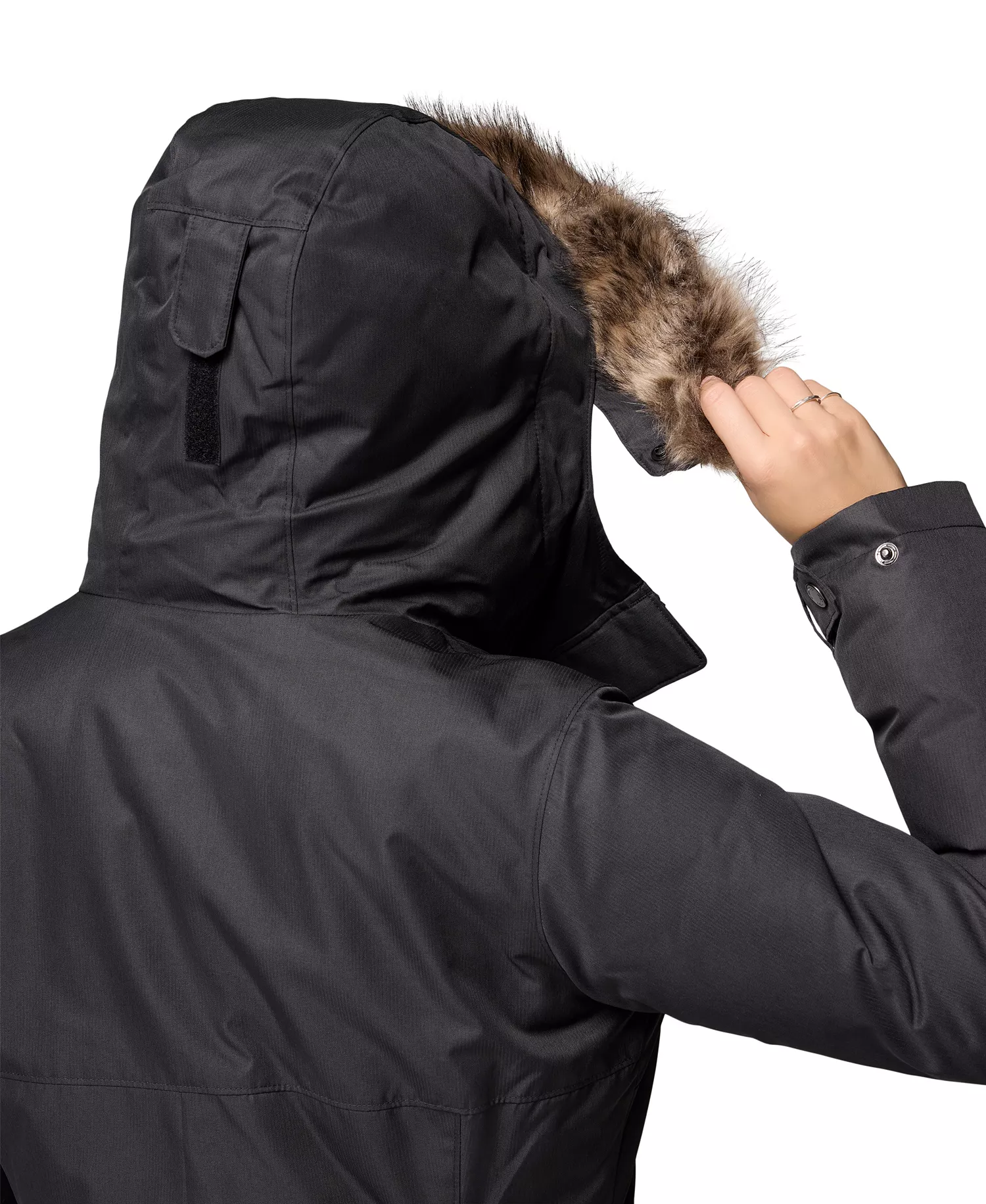 Women's Suttle Mountain Long Insulated Jacket - Black - L
