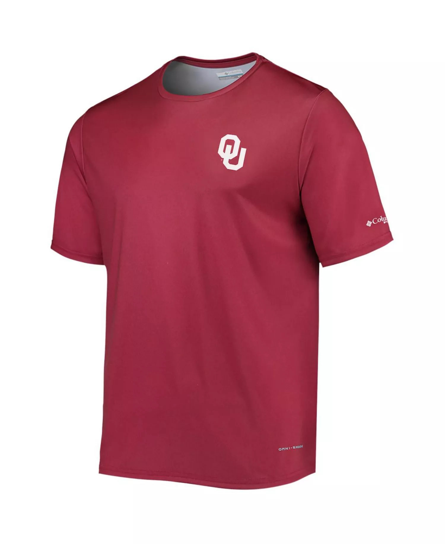 Men's Crimson Oklahoma Sooners Terminal Tackle Omni-Shade T-shirt - Crimson - L