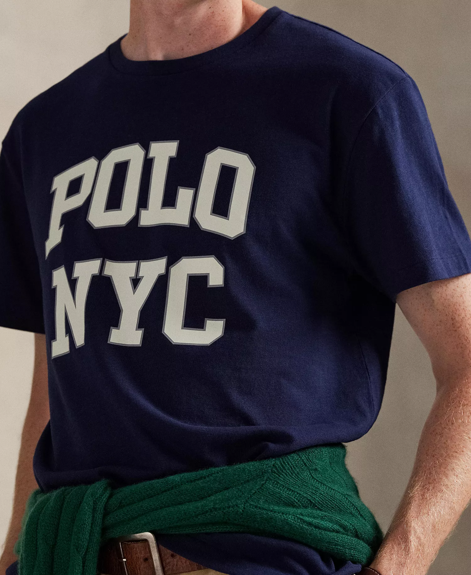 Men's Classic-Fit Jersey Graphic T-Shirt - Cruise Navy - 2XL