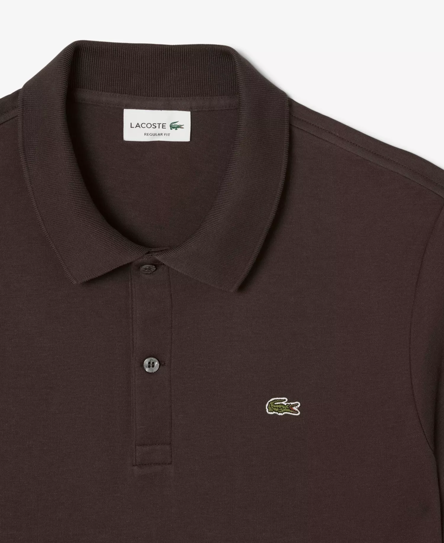 Men's Regular Fit Soft Touch Short Sleeve Polo Shirt - Brown - 2XL