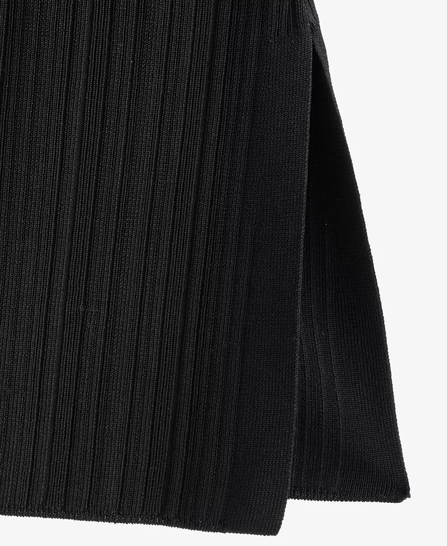 Women's Rib-Knit Sleeveless Sweater Tunic, Macy's Exclusive - Deep Black - L