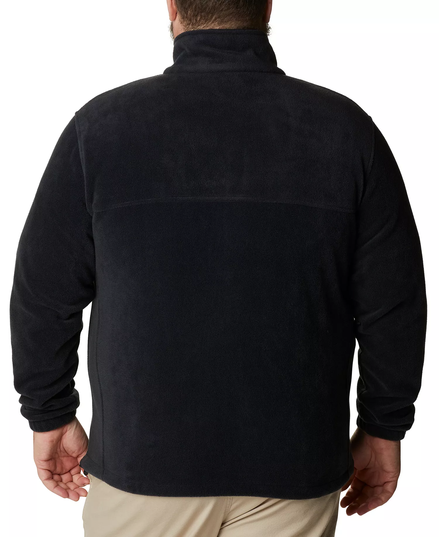 Men's Big & Tall Steens Mountain Fleece Jacket - Black - 1XB
