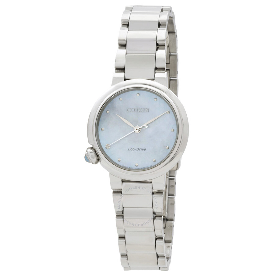 Citizen Eco-Drive White Mother of Pearl Dial Ladies Watch