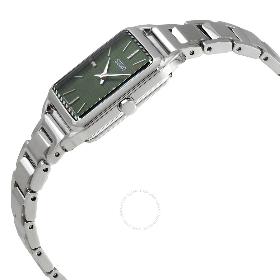 Seiko Essentials Quartz Green Dial Ladies Watch