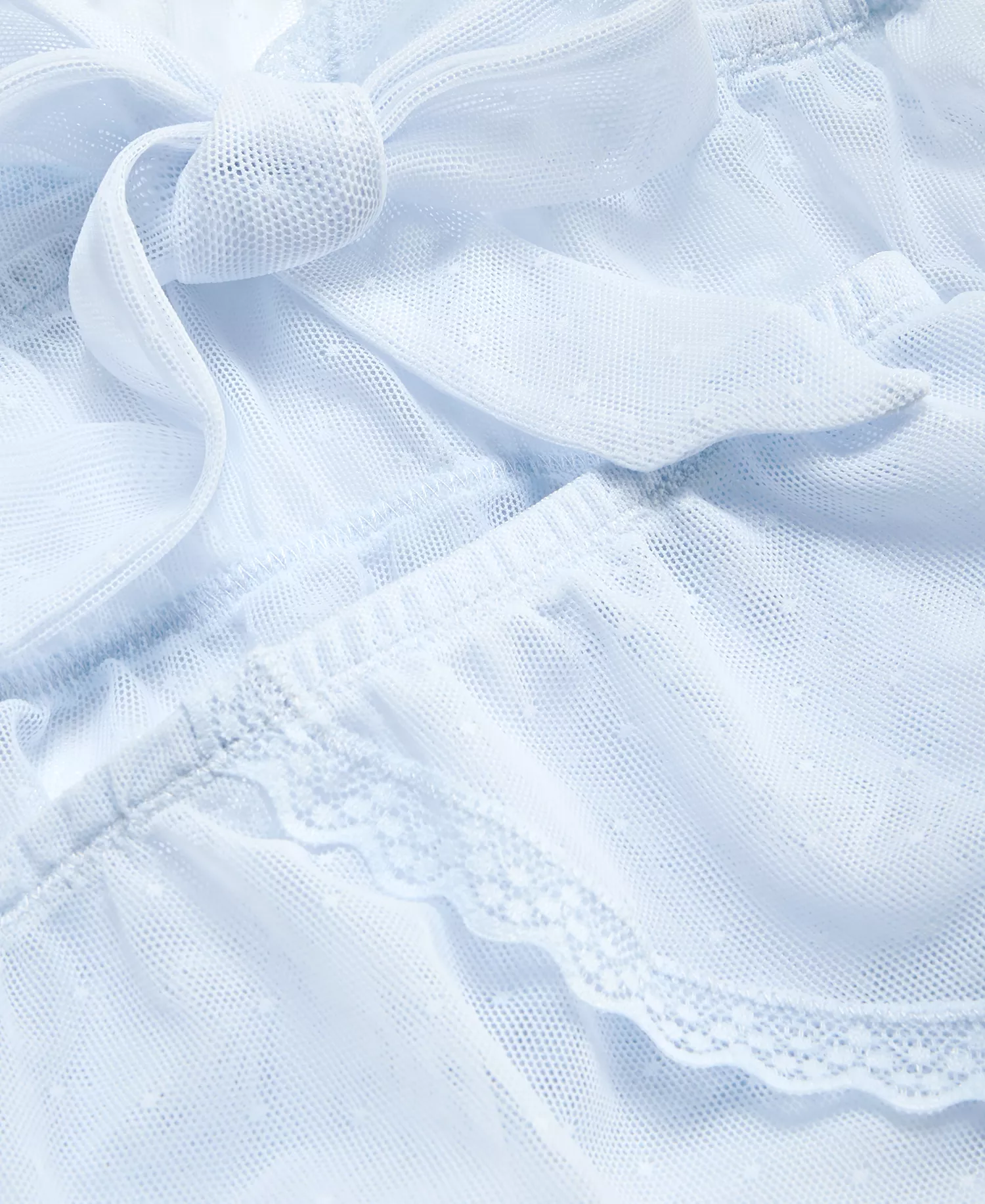 I.N.C International Concepts Women's Dot Mesh Tank and Shorts Set, Macy's Exclusive - Cielo - L