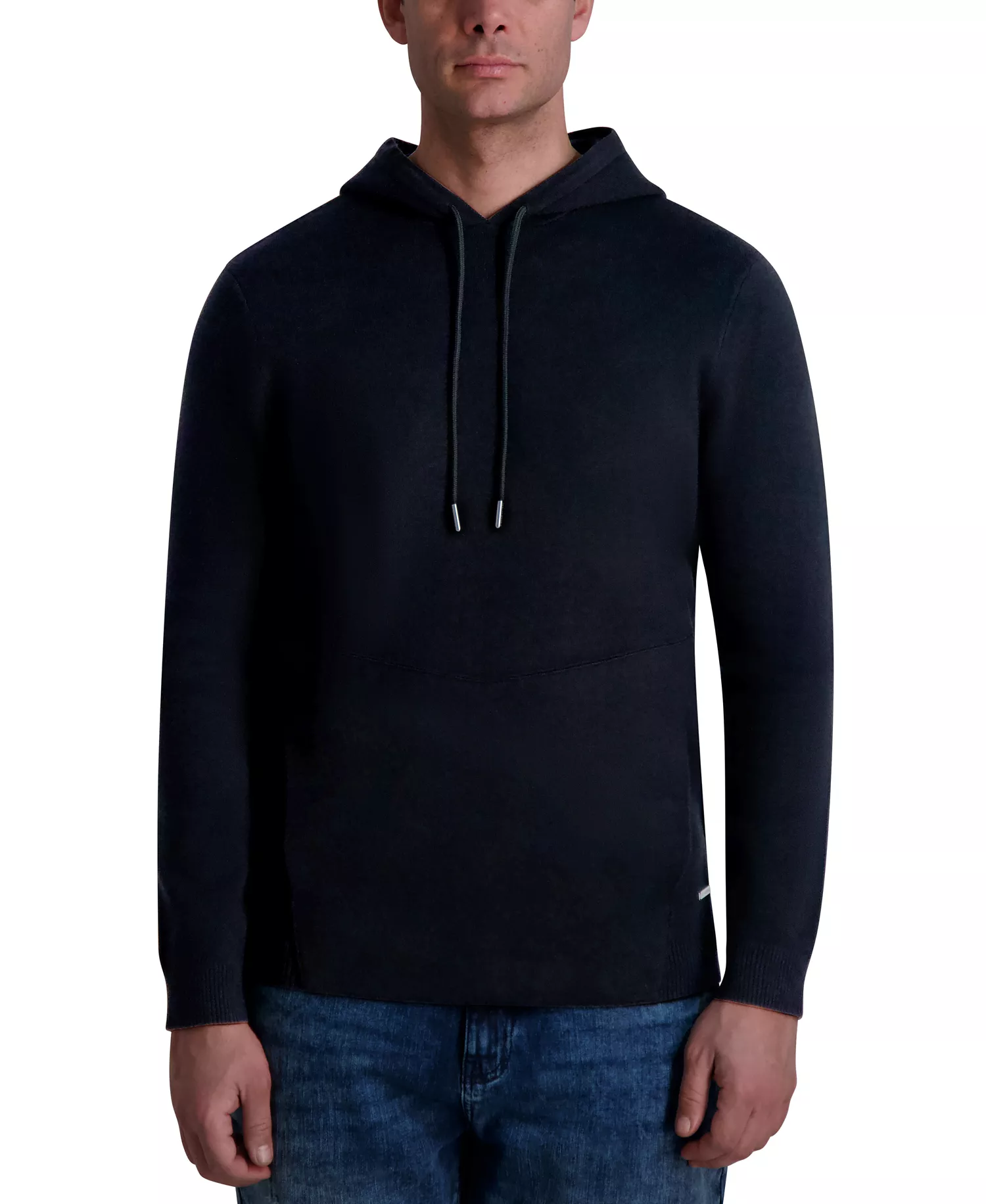 Men's Pull-On Hoodie - Black - 2XL