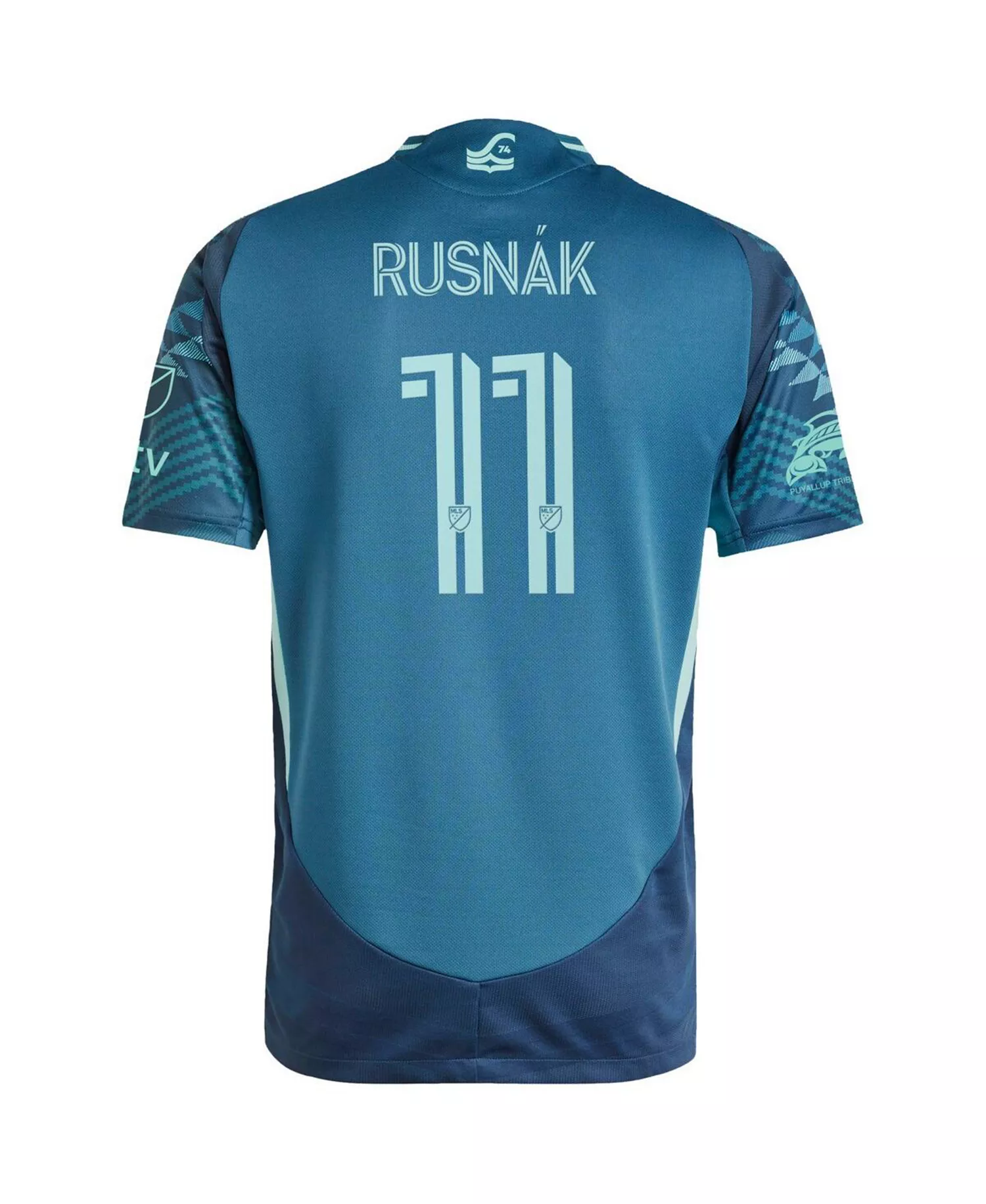 Men's Albert Rusnak Blue Seattle Sounders FC 2025 The Salish Sea Kit Authentic Player Jersey - Blue - 2XL