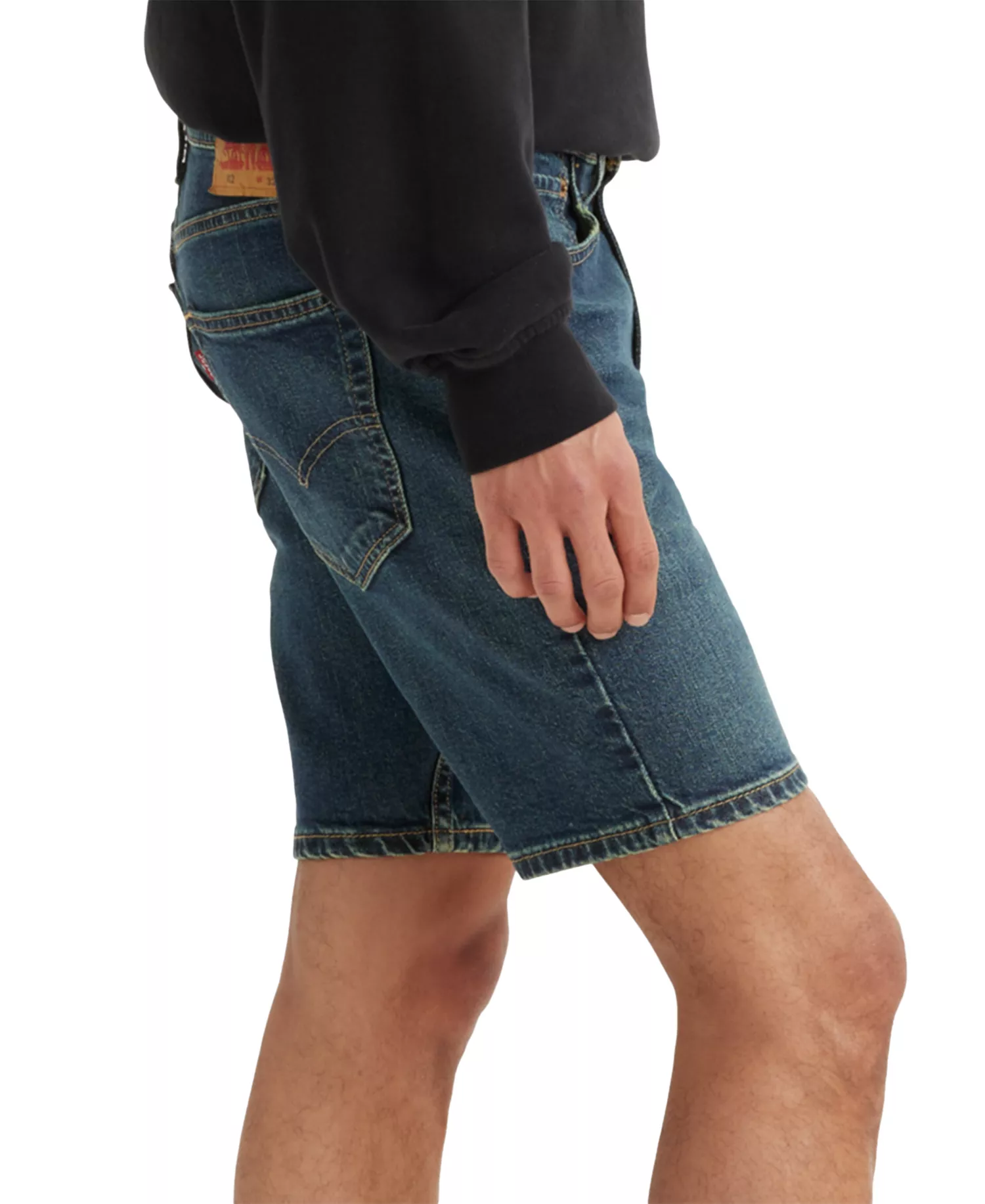 Men's Flex 412 Slim-Fit 5 Pocket 9" Jean Shorts - Born This Way - 29