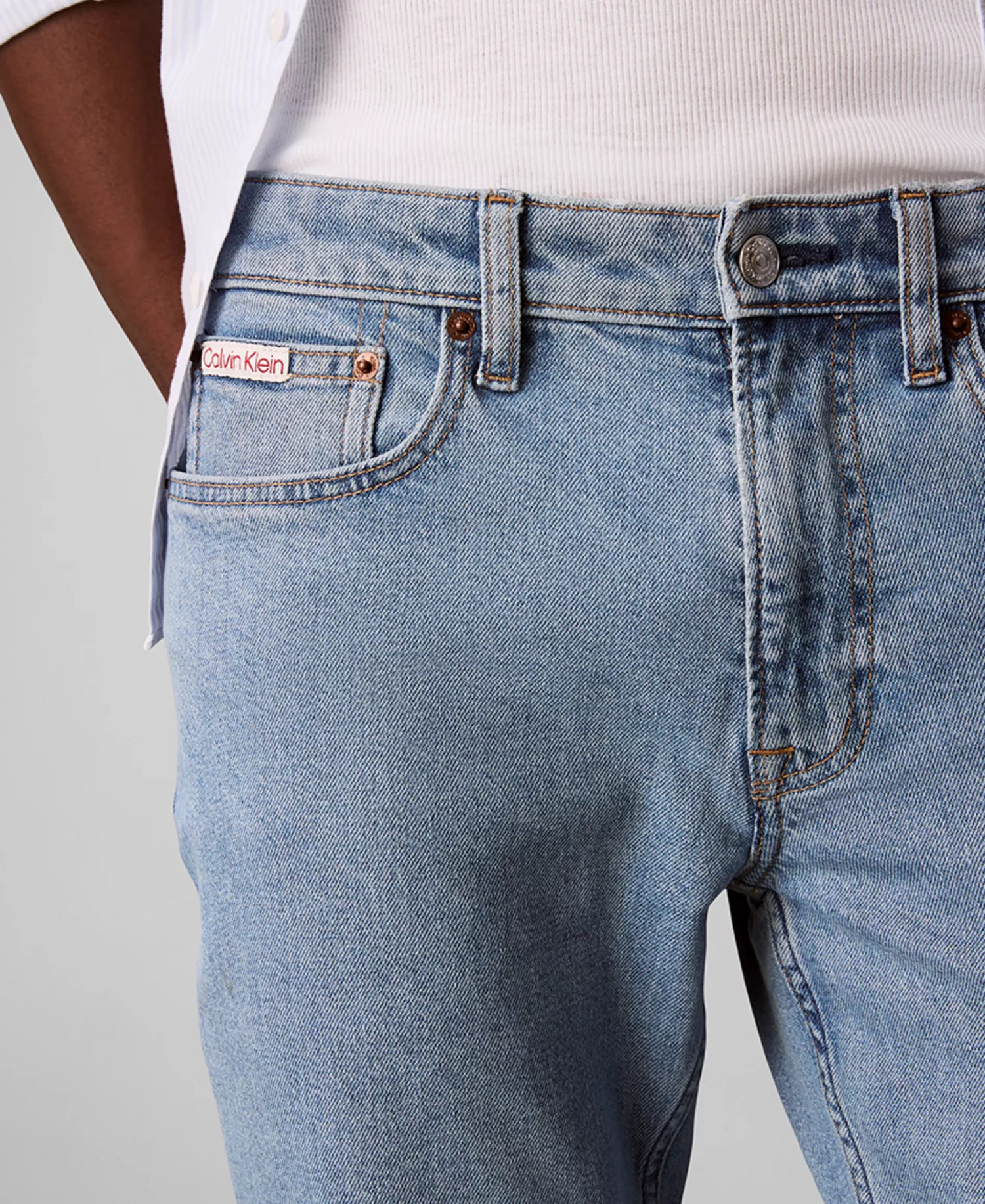 Men's Slim-Fit Stretch Denim Jeans - Adam Light Stone - 29x30