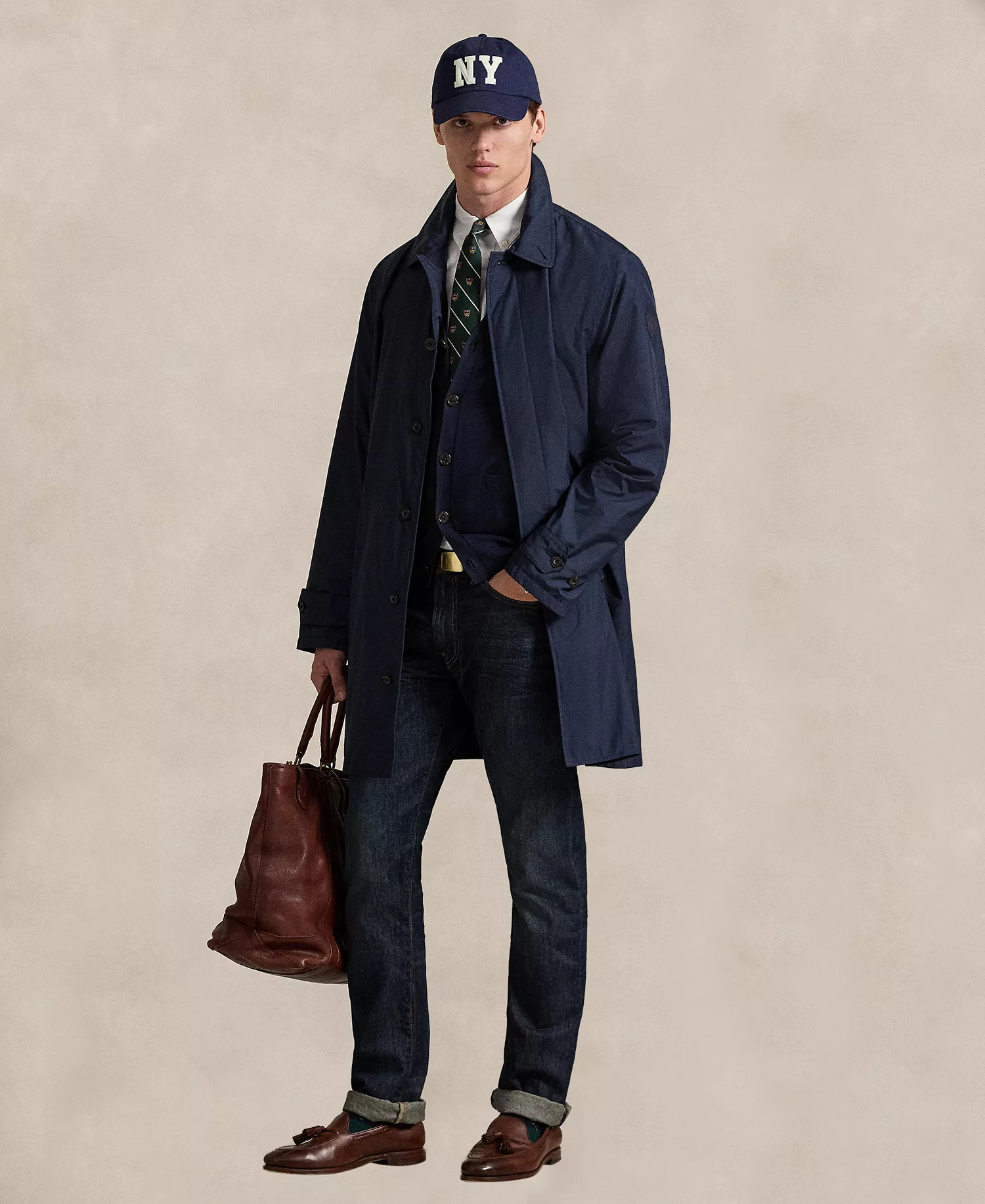 Men's Southland Packable Walking Coat - Collection Navy - 2XL