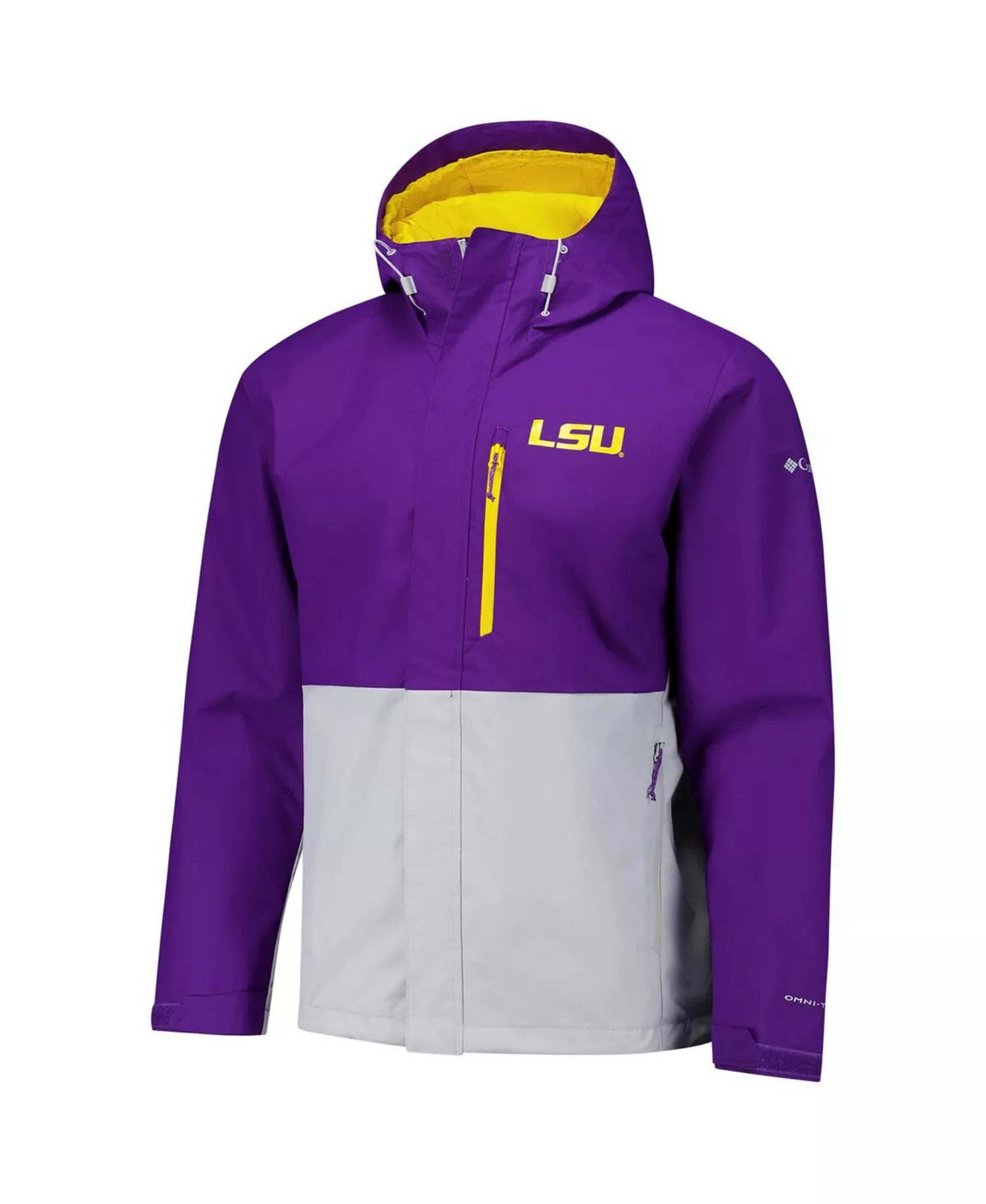 Men's Purple LSU Tigers Field Bound Omni-Tech Full-Zip Jacket - Purple - L