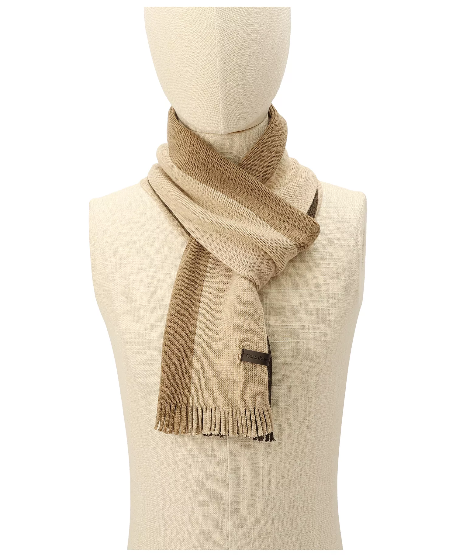 Men's Gradient Stripe Raschel Scarf - Amphora - OS