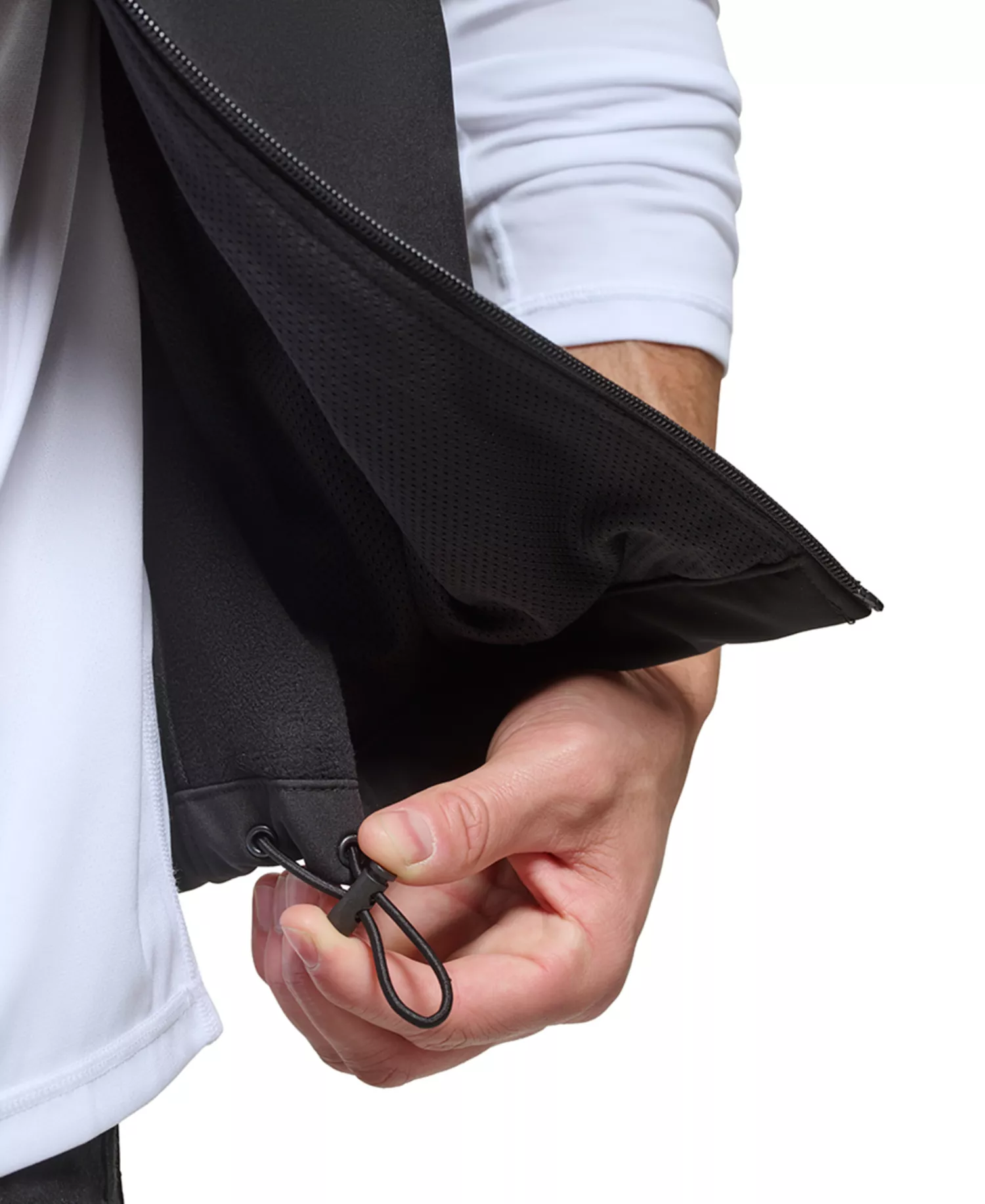 Men's Infinite Stretch Soft Shell Vest - Black - 2XL