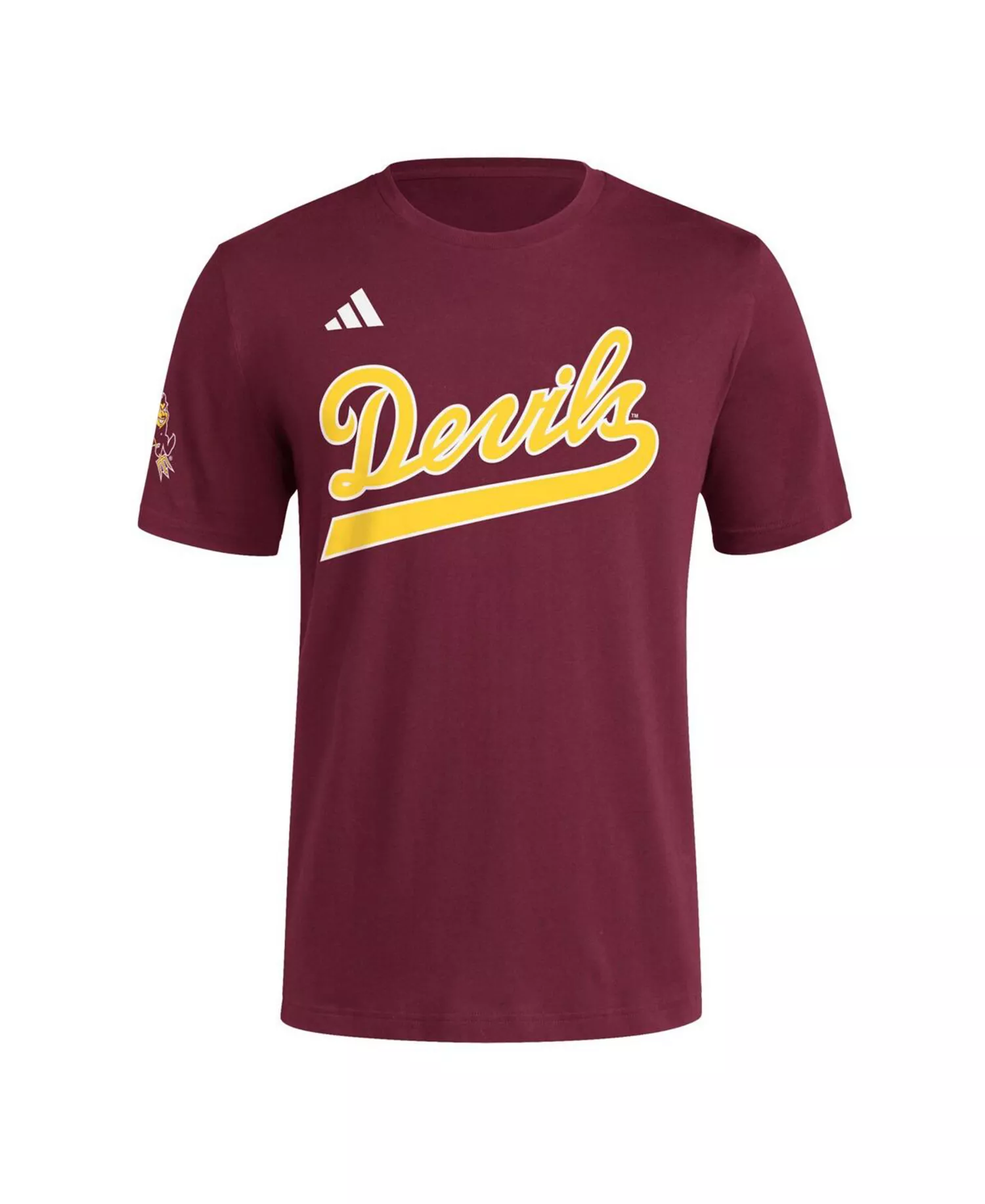 Men's Maroon Arizona State Sun Devils Fresh Wordmark T-Shirt - Maroon - 2XL