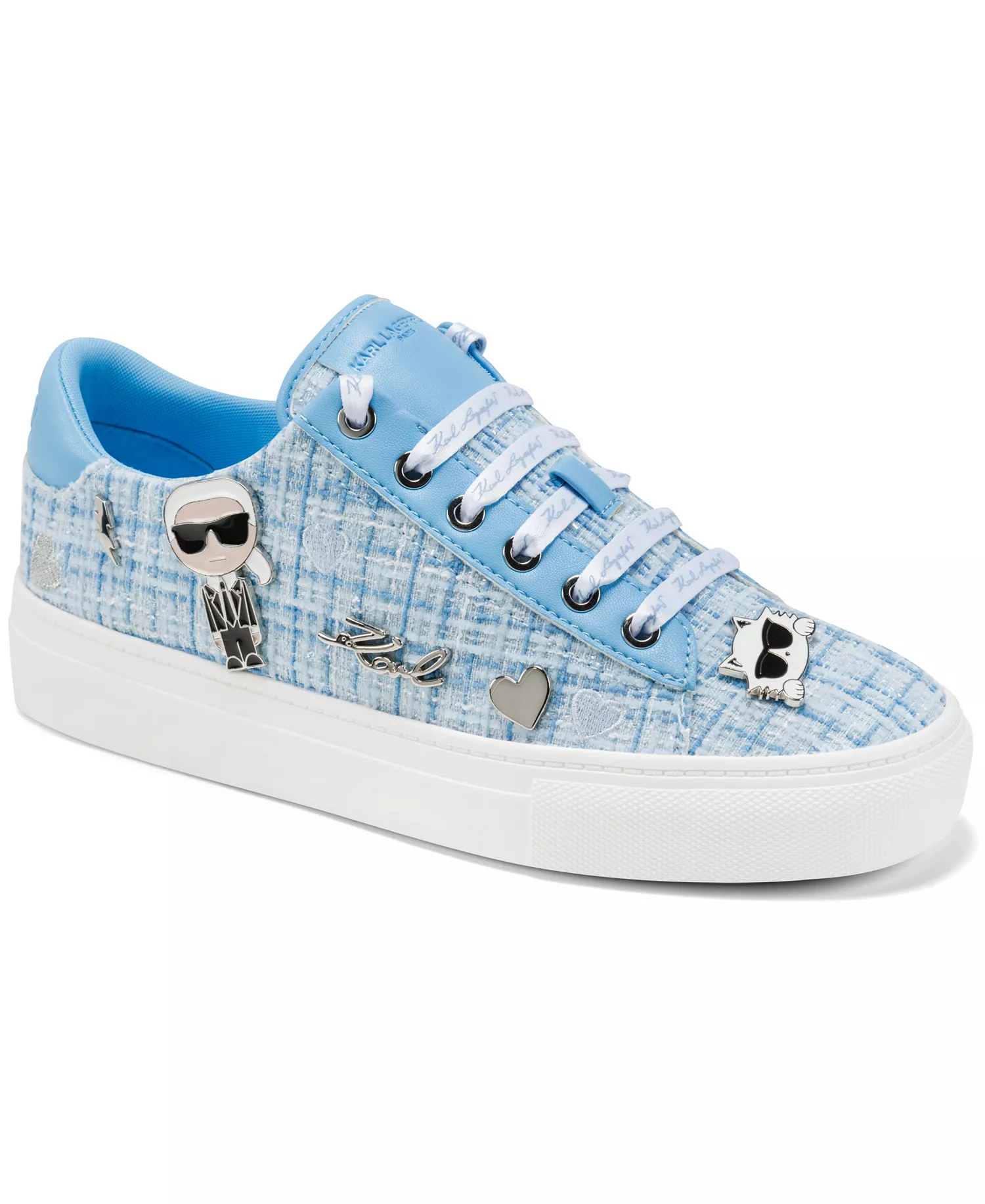 Women's Cate Pins Lace-Up Sneakers - Baltic Blue - 10