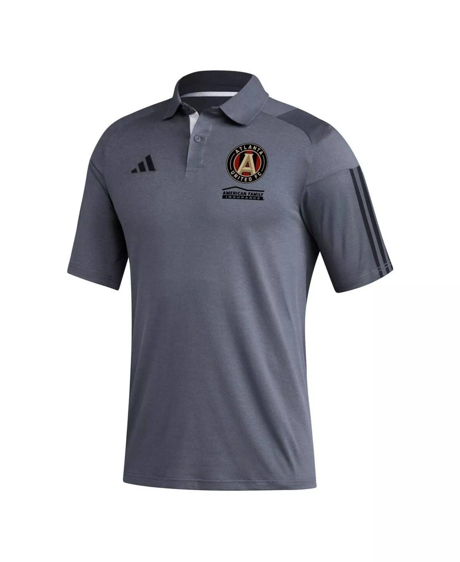 Men's Gray Atlanta United FC 2023 On-Field Training Polo Shirt - Gray - S