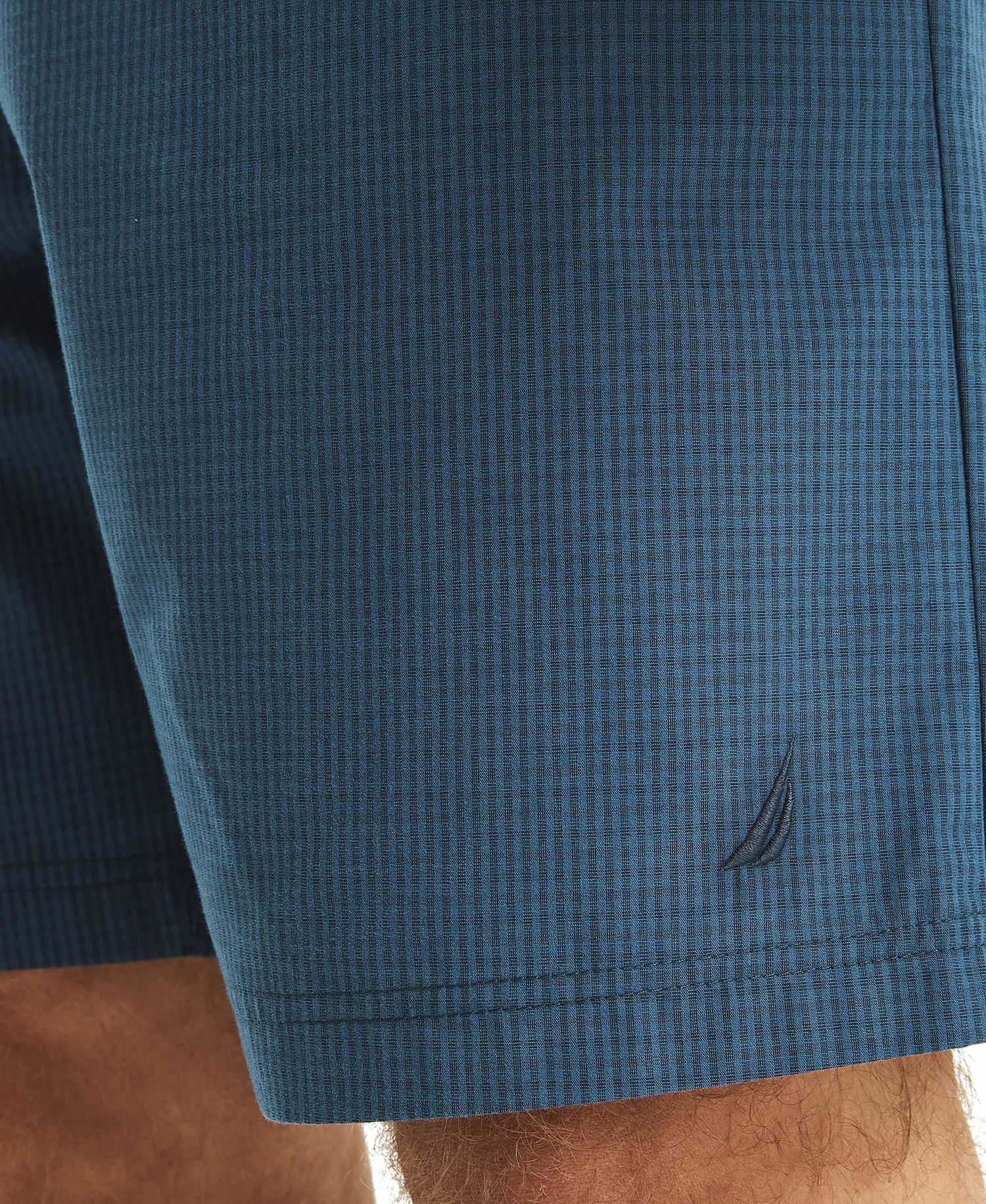 Men's Crafted Poplin Sleep Short - Ensign Blue - S