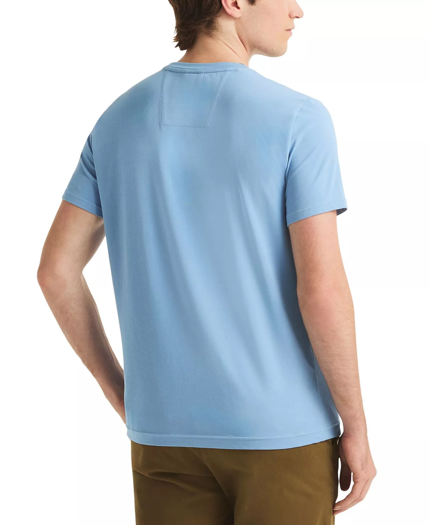 Men's Classic-Fit Solid Crew-Neck Pocket T-Shirt - Allure - 2XL