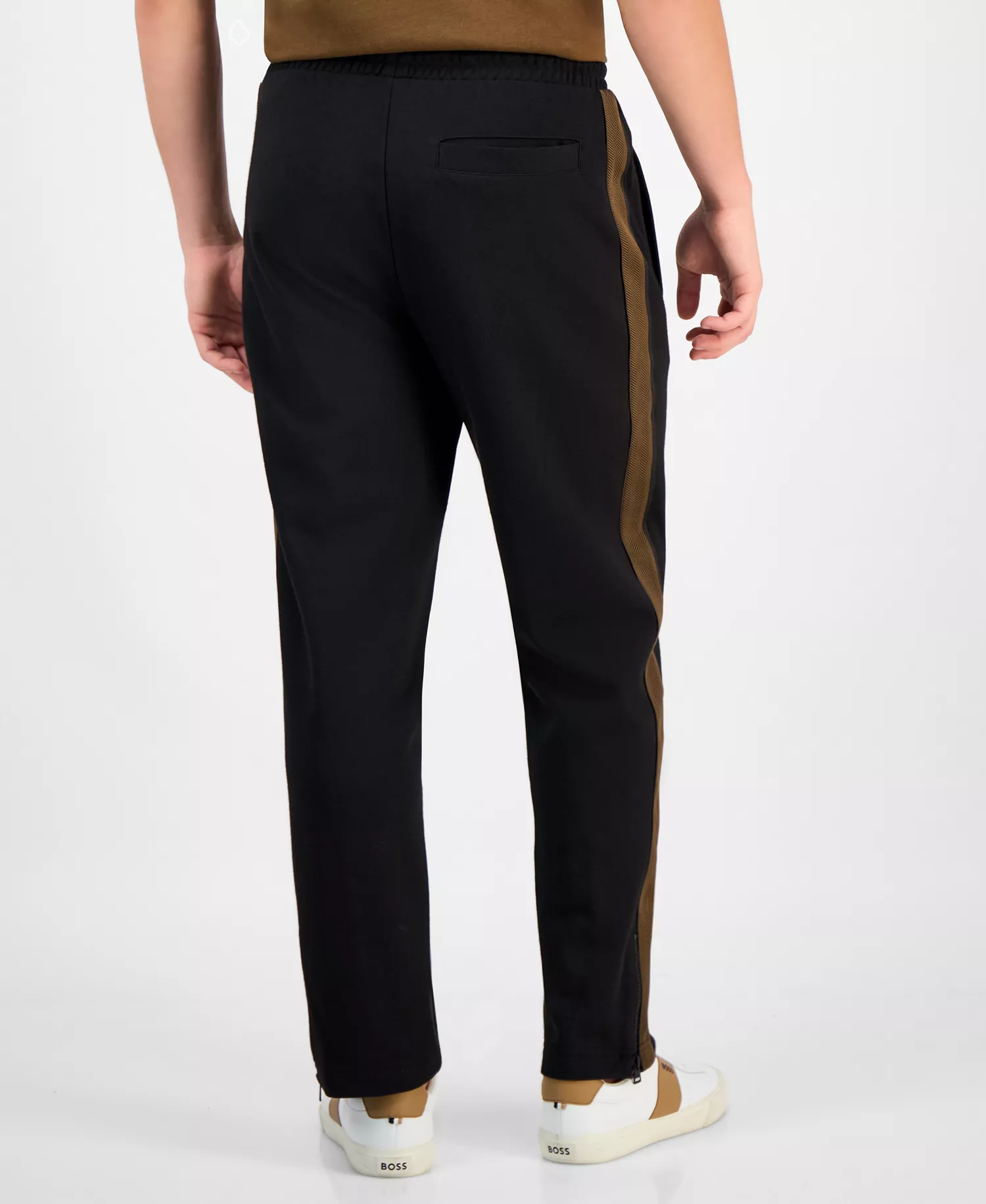 Hugo Boss Men's Derwent Relaxed Fit Track Pants - Black - S