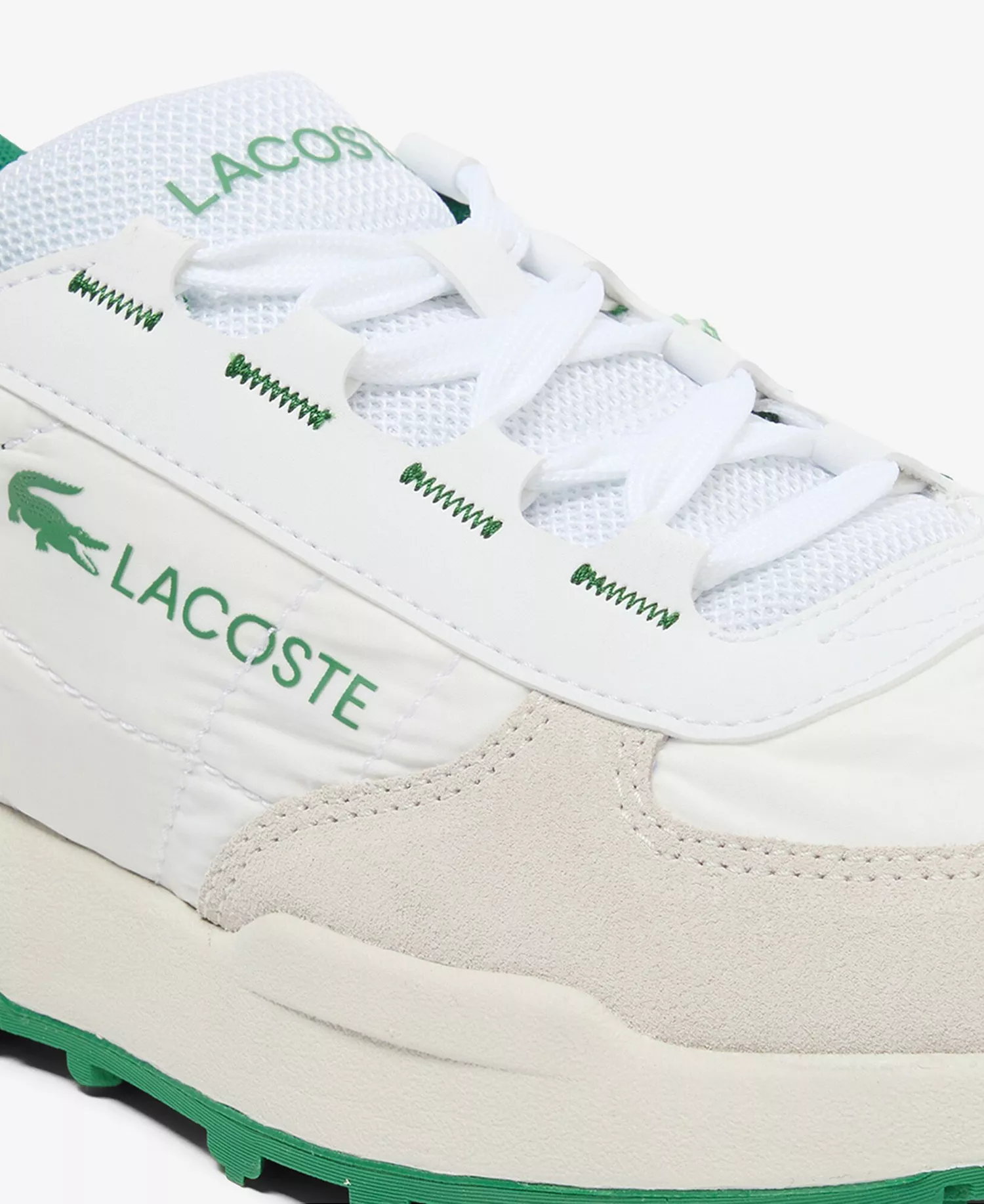 Men's Elite Active EVO Round Toe Sneakers - Off White/Green - 10
