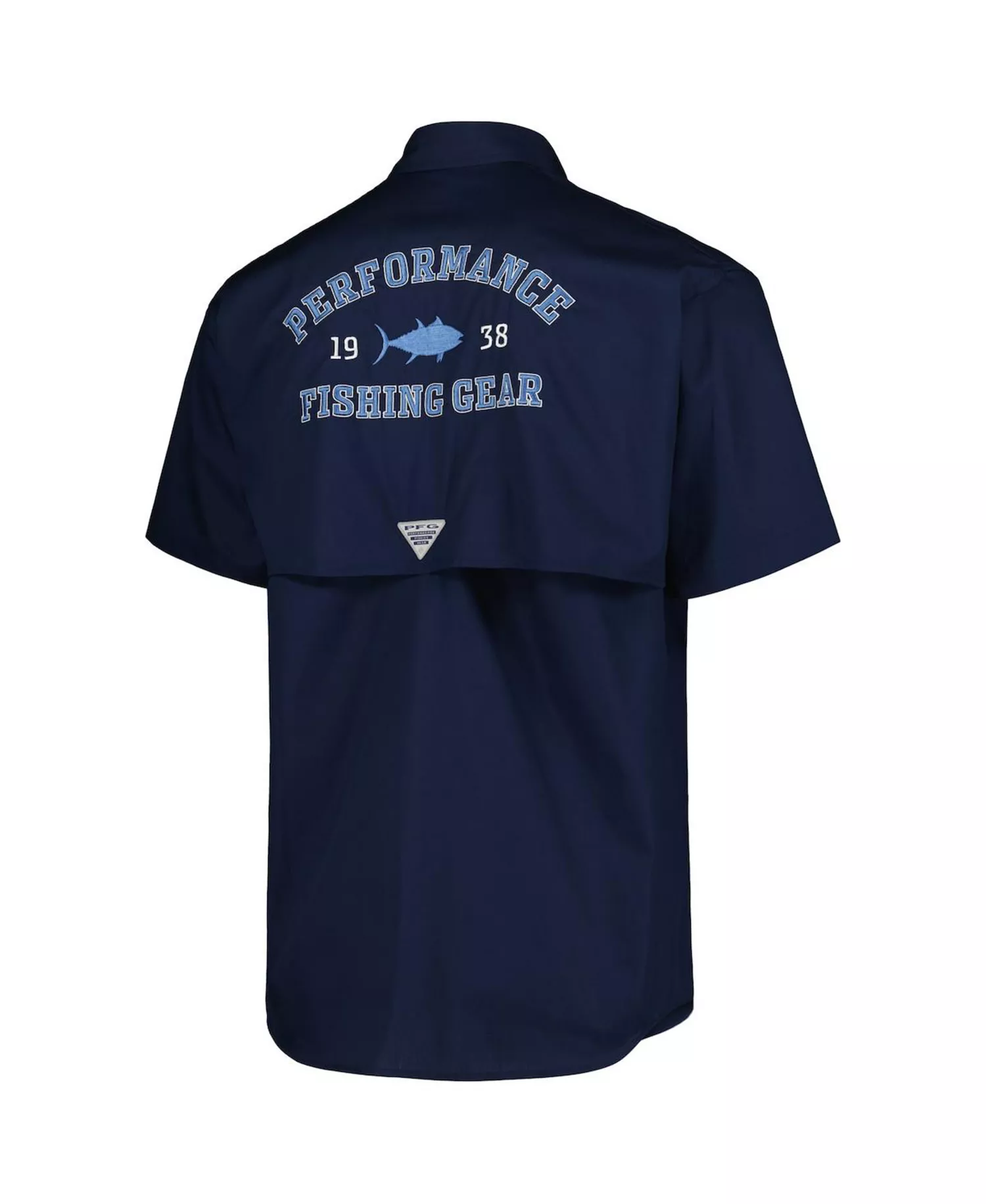Men's Navy North Carolina Tar Heels Bonehead Button-Up Shirt - Navy - 2XL