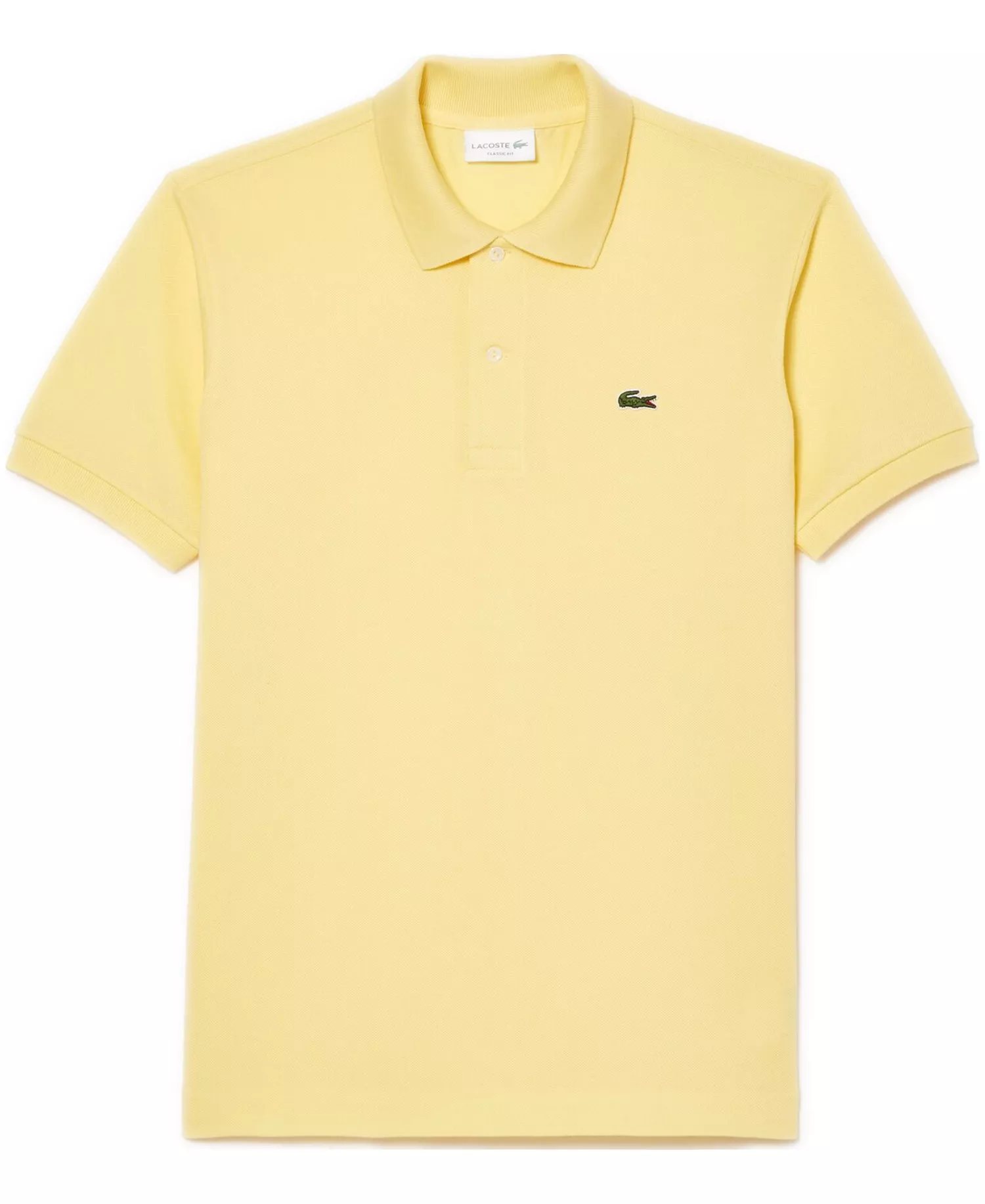 Men's Classic Fit Short-Sleeve Polo Shirt - Bright Yellow - 2XL