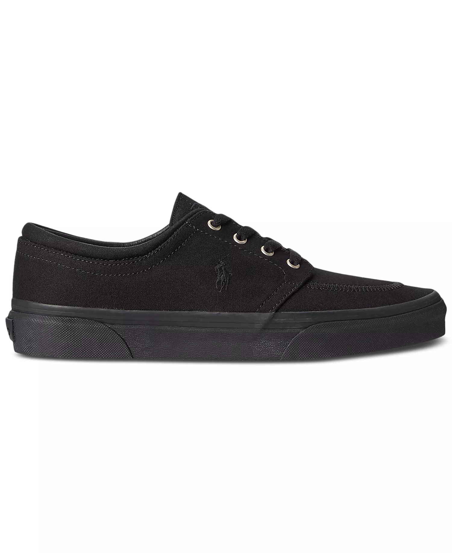Men's Faxon Canvas Sneaker - Black - 10.5