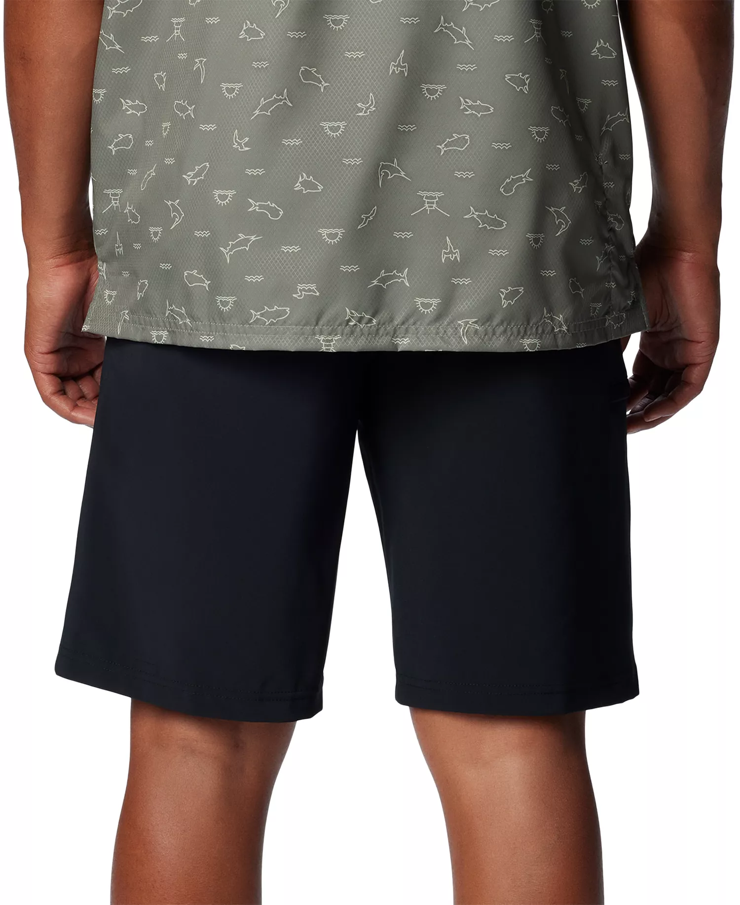 Men's PFG Grander Marlin III Offshore 10" Short - Black - 30