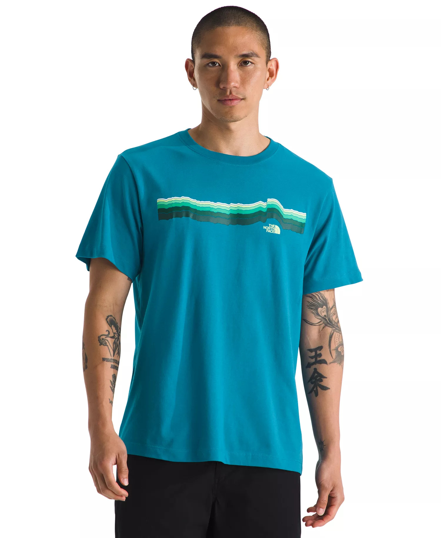 Men's Evolution Tequila Sunrise Short Sleeve Graphic T-Shirt - Dusk Blue - 2XL