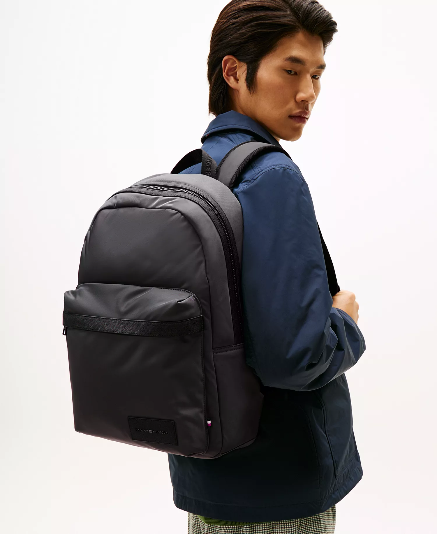 Men's Large Backpack - Dark Gray - No Size