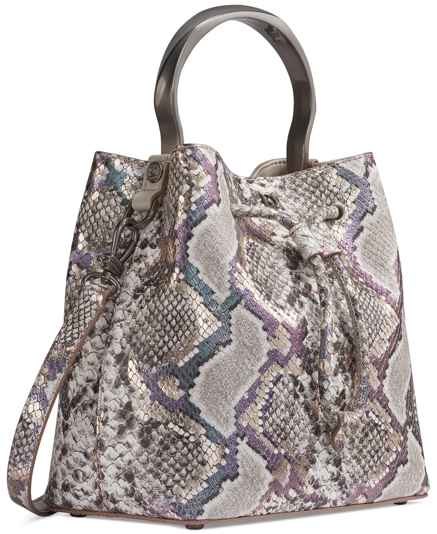 Lawrence Python Top Handle Bucket   - Python - NO SIZE