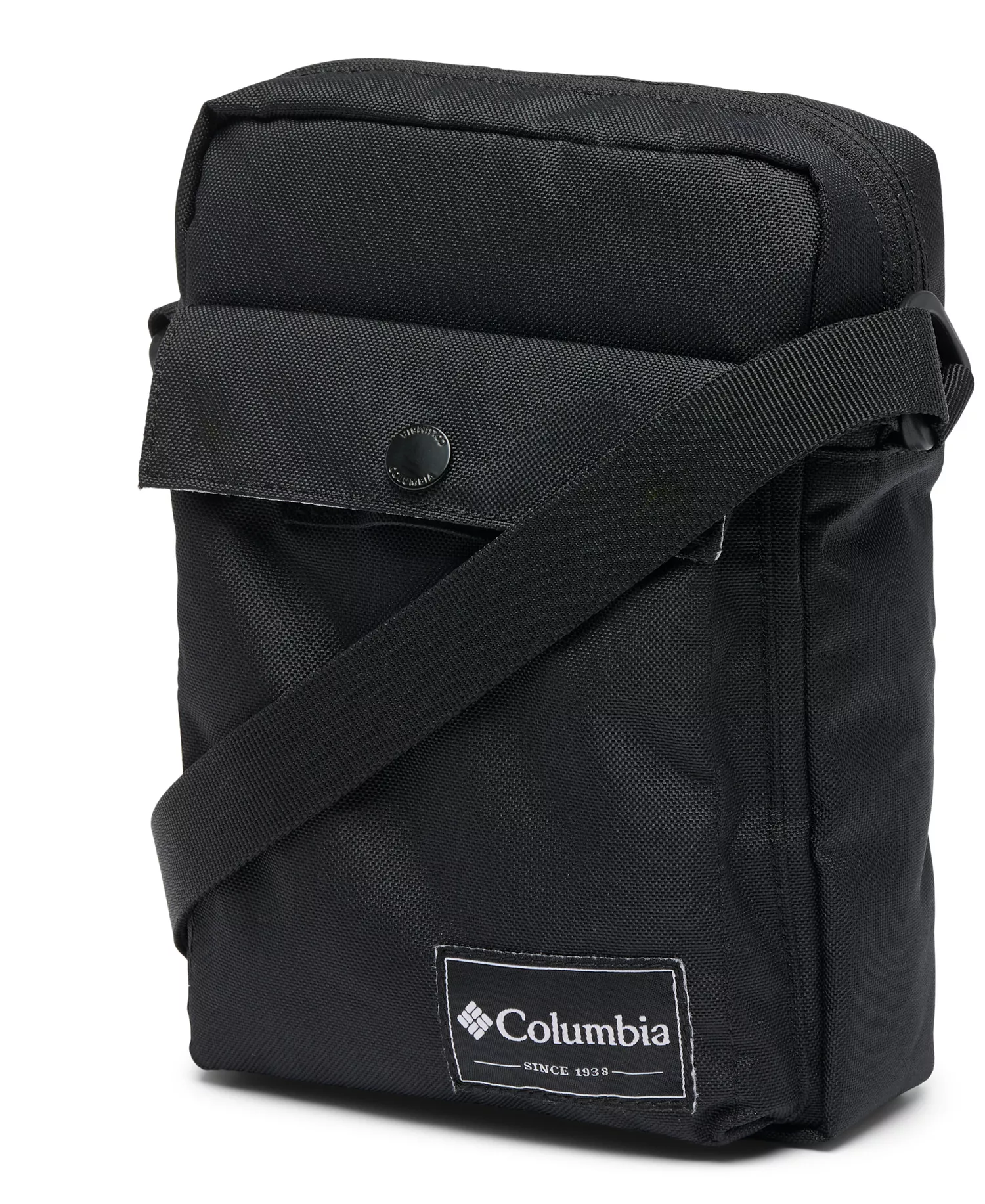 Men's Zigzag Side Bag - Black - ONE SIZE