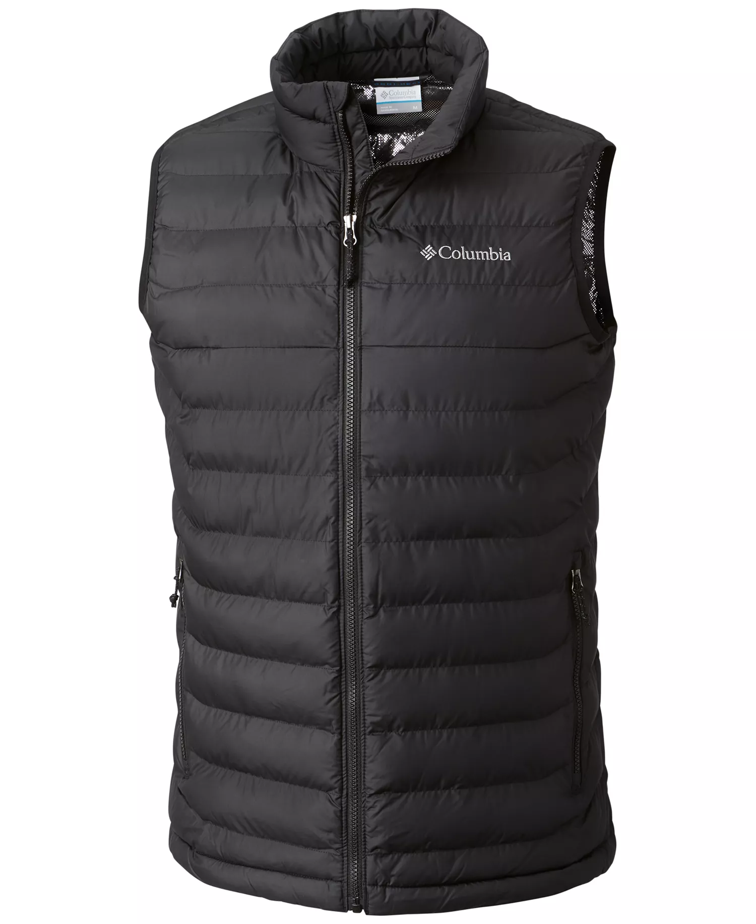 Men's Powder Lite II Puffer Vest - Black - L