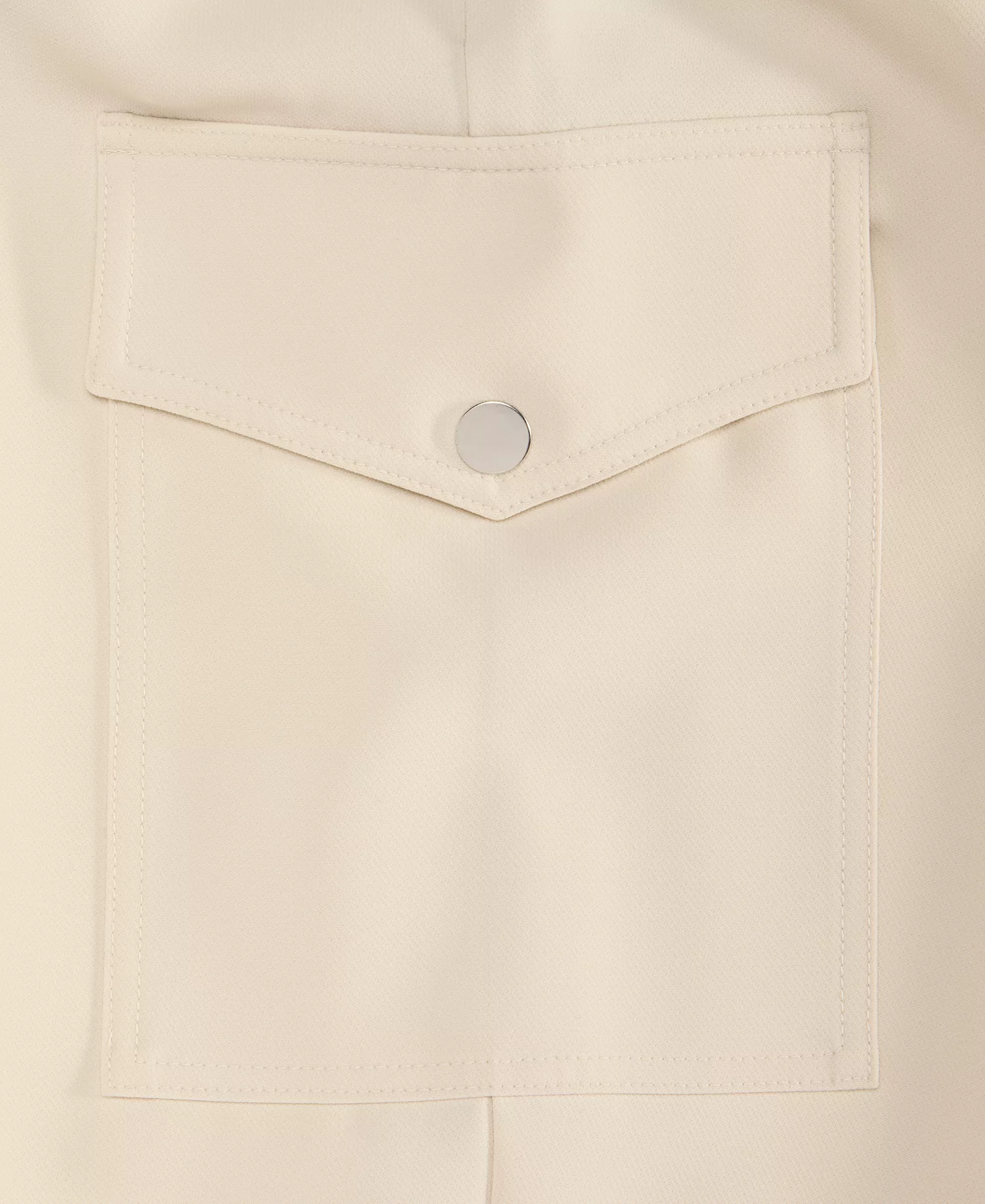 Petite High-Rise Cargo Pants, Created for Macy's - Soft Cream - 0P
