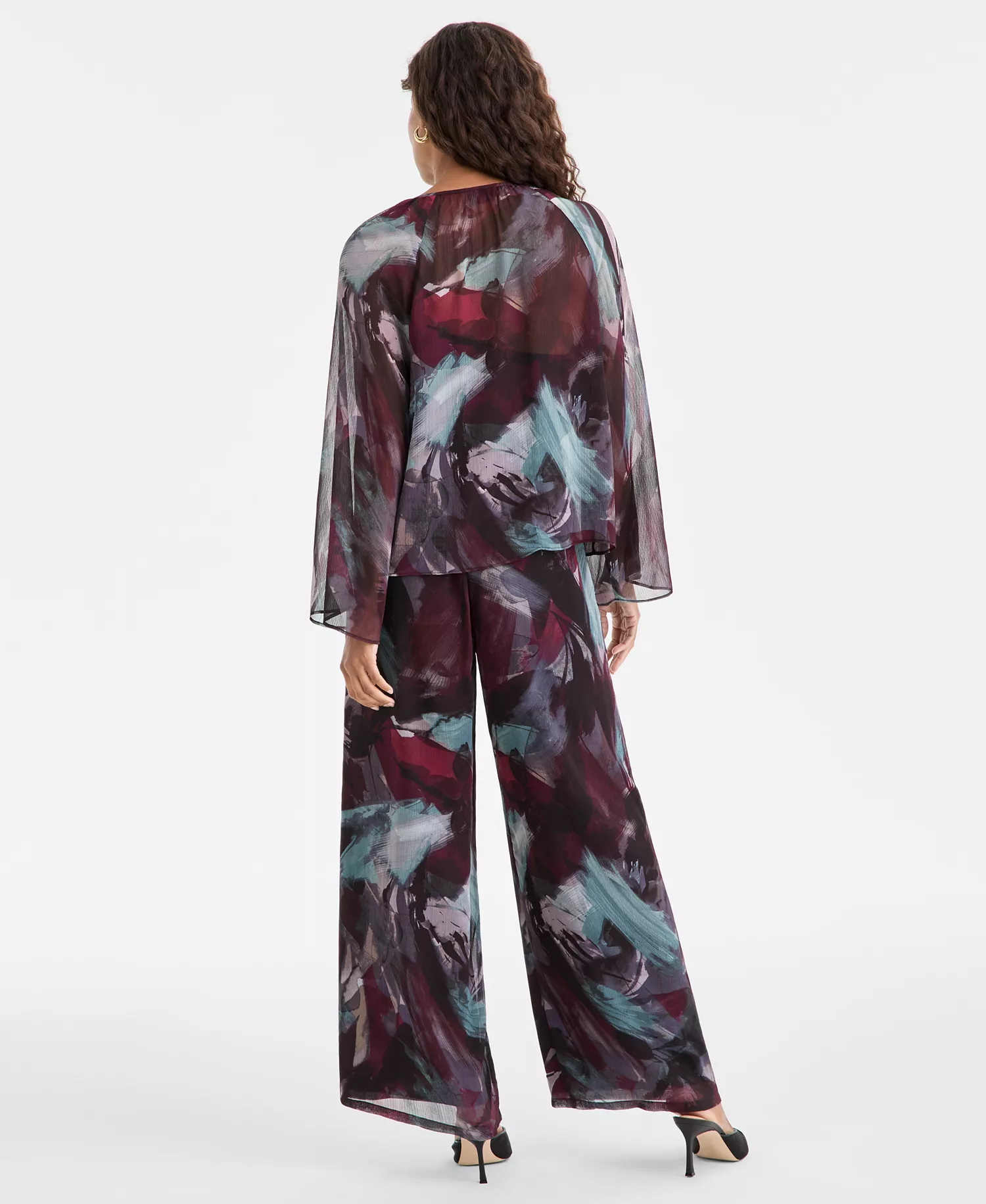 Petite Tie-Front Top, Macy's Exclusive - Remi Blooms - P/M