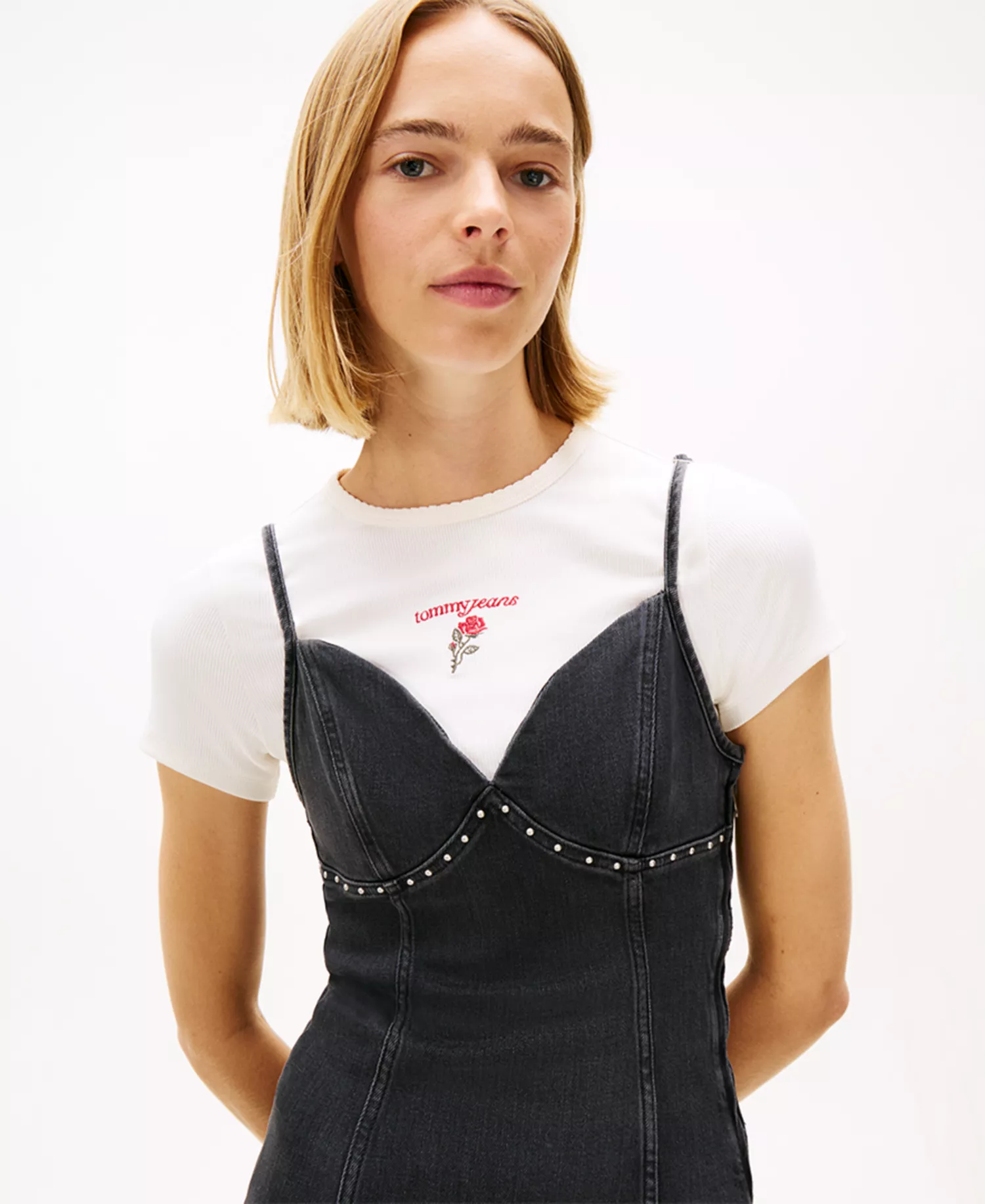 Women's Maxi Dress - Denim Black - L