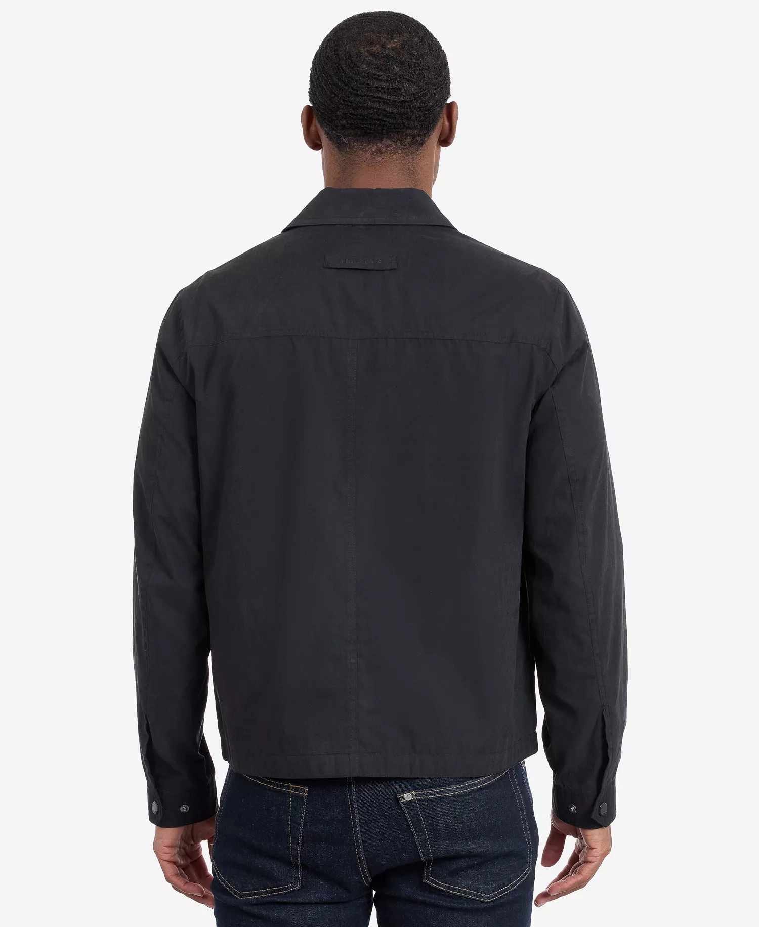 Men's Wind Resistant Golf Jacket - Black - 2XL