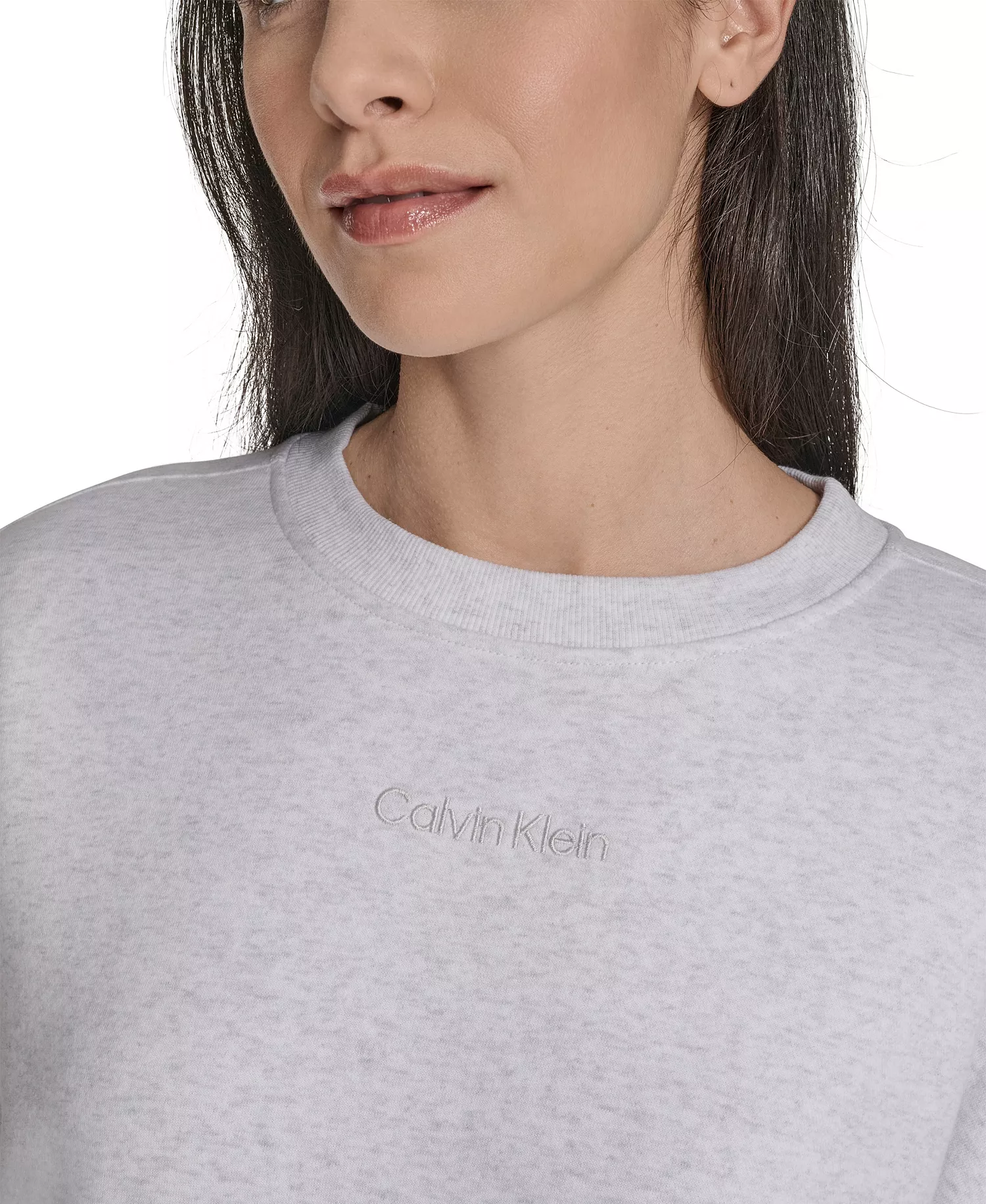 Women's Performance Crew Neck Oversized Sweatshirt - Black - S