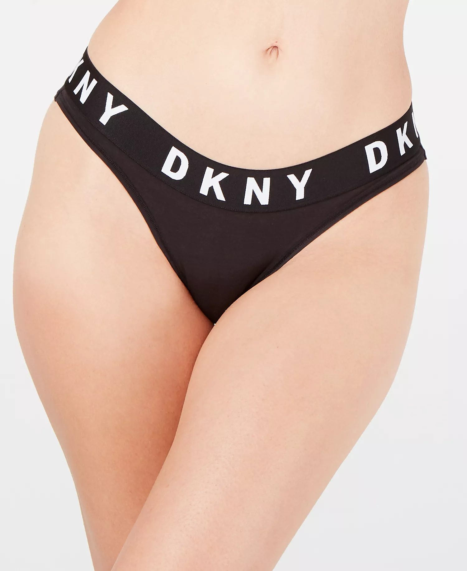 Women's Cozy Boyfriend Bikini Underwear DK4513 - Black - L